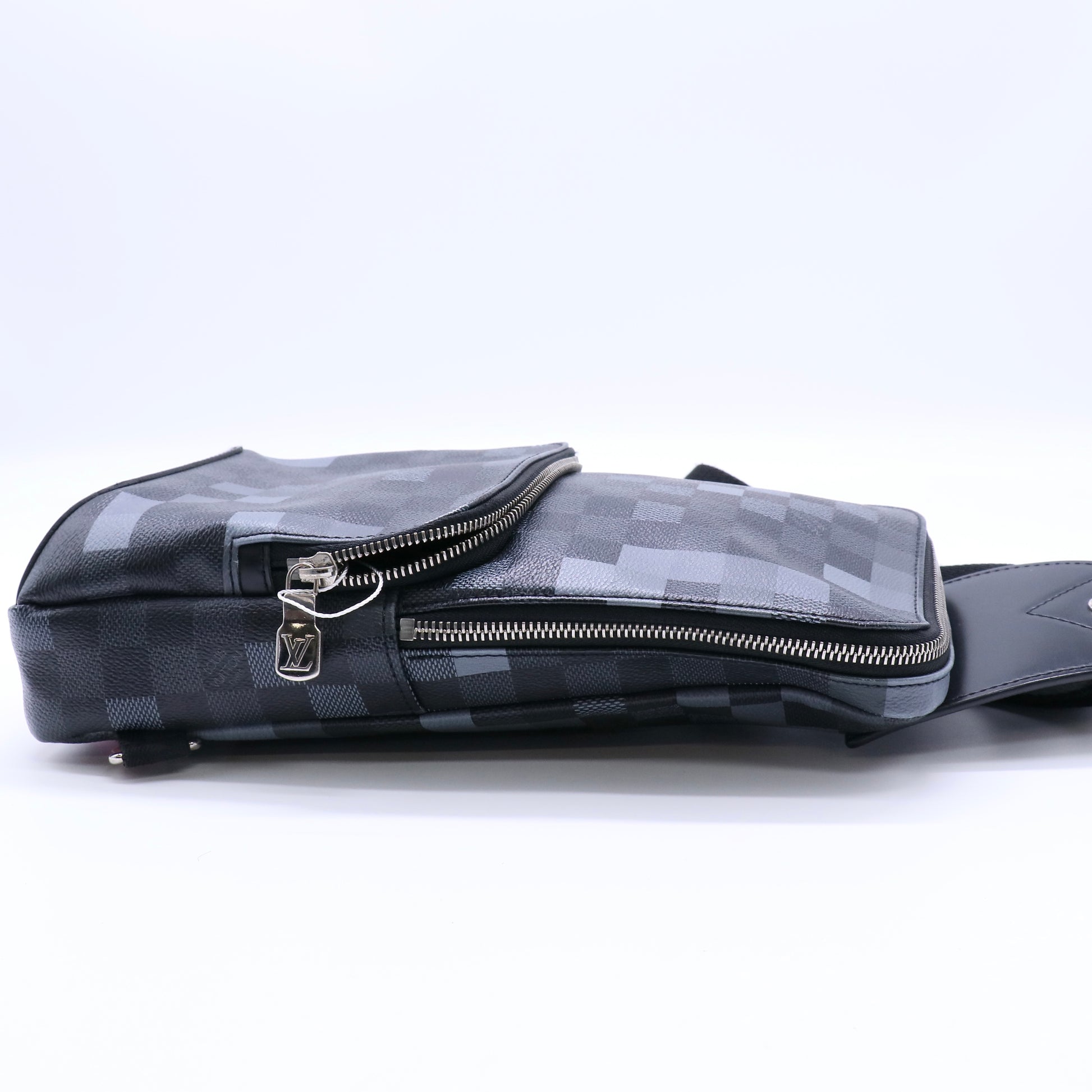 Louis Vuitton Avenue Sling Bag Limited Edition Damier Graphite Pixel Gris twins LDJ4283