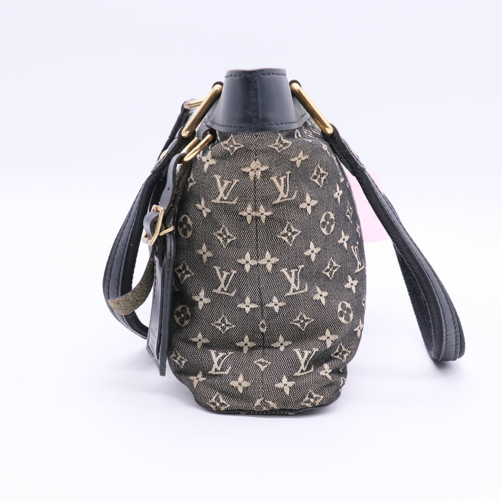 Louis Vuitton Blue Monogram Mini Lin Lucille PM TST Bag Twins
