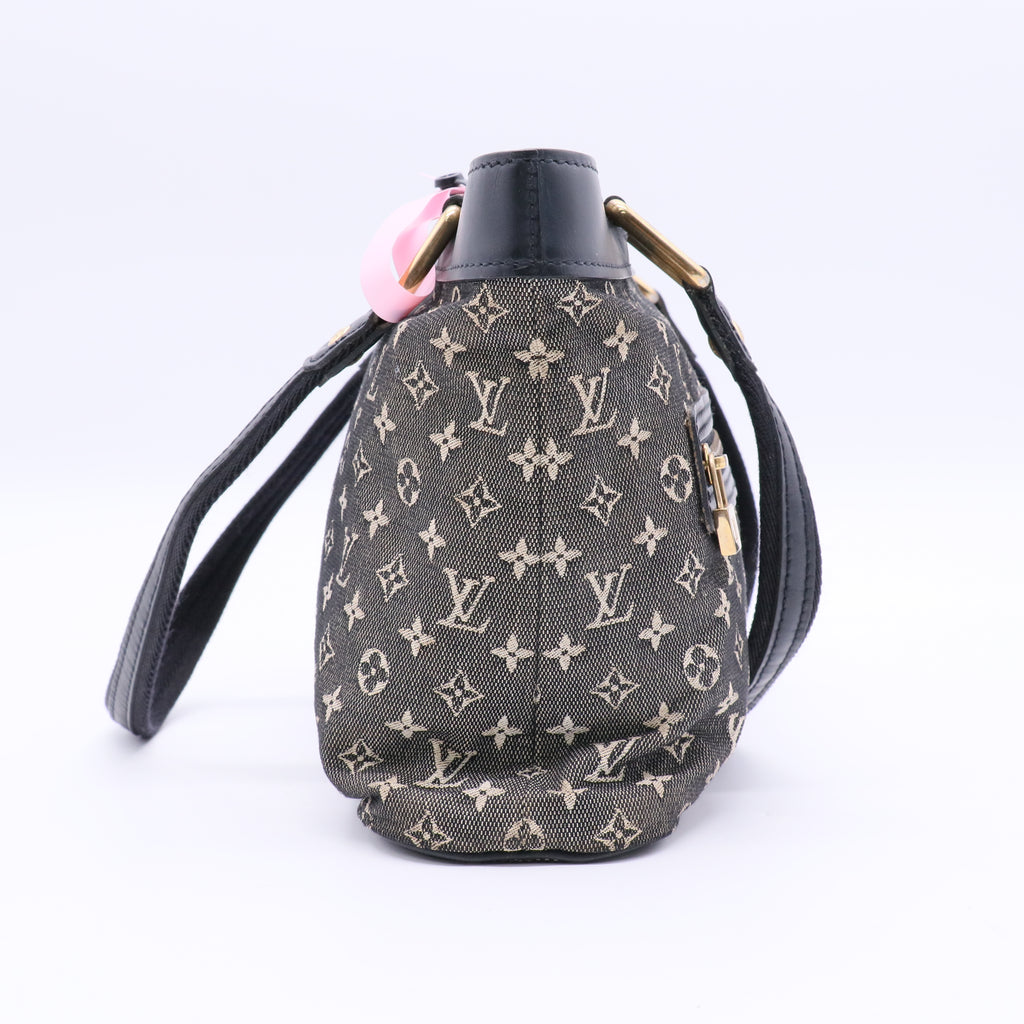 Louis Vuitton Blue Monogram Mini Lin Lucille PM TST Bag Twins