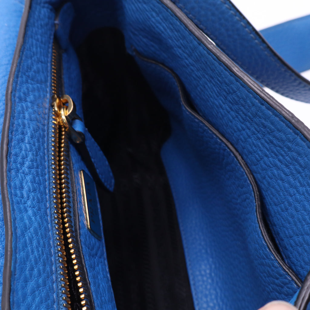 Prada Lux Messenger Bag Vitello Daino Small twins B20751