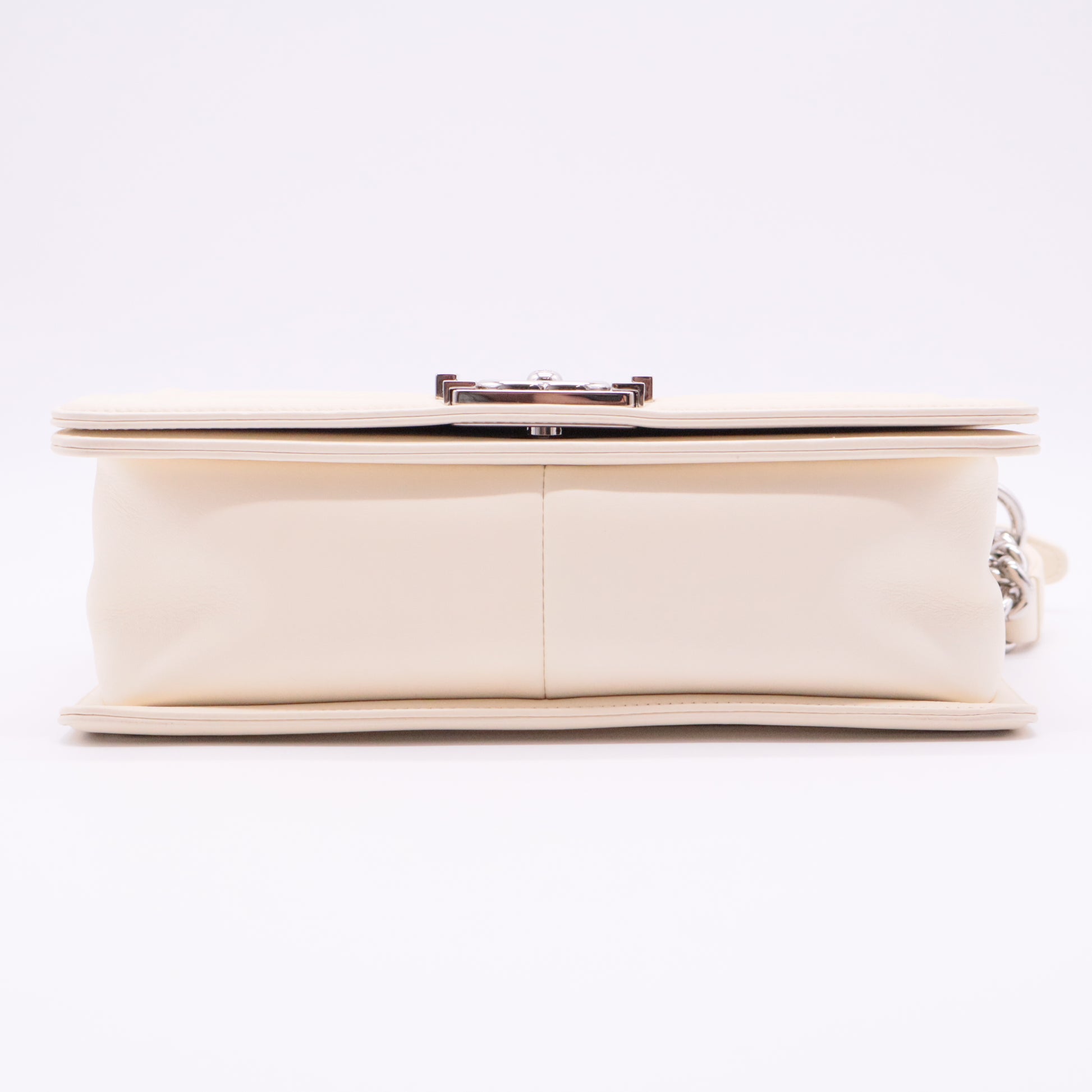 Boy Flap Bag Chevron Calfskin New Medium