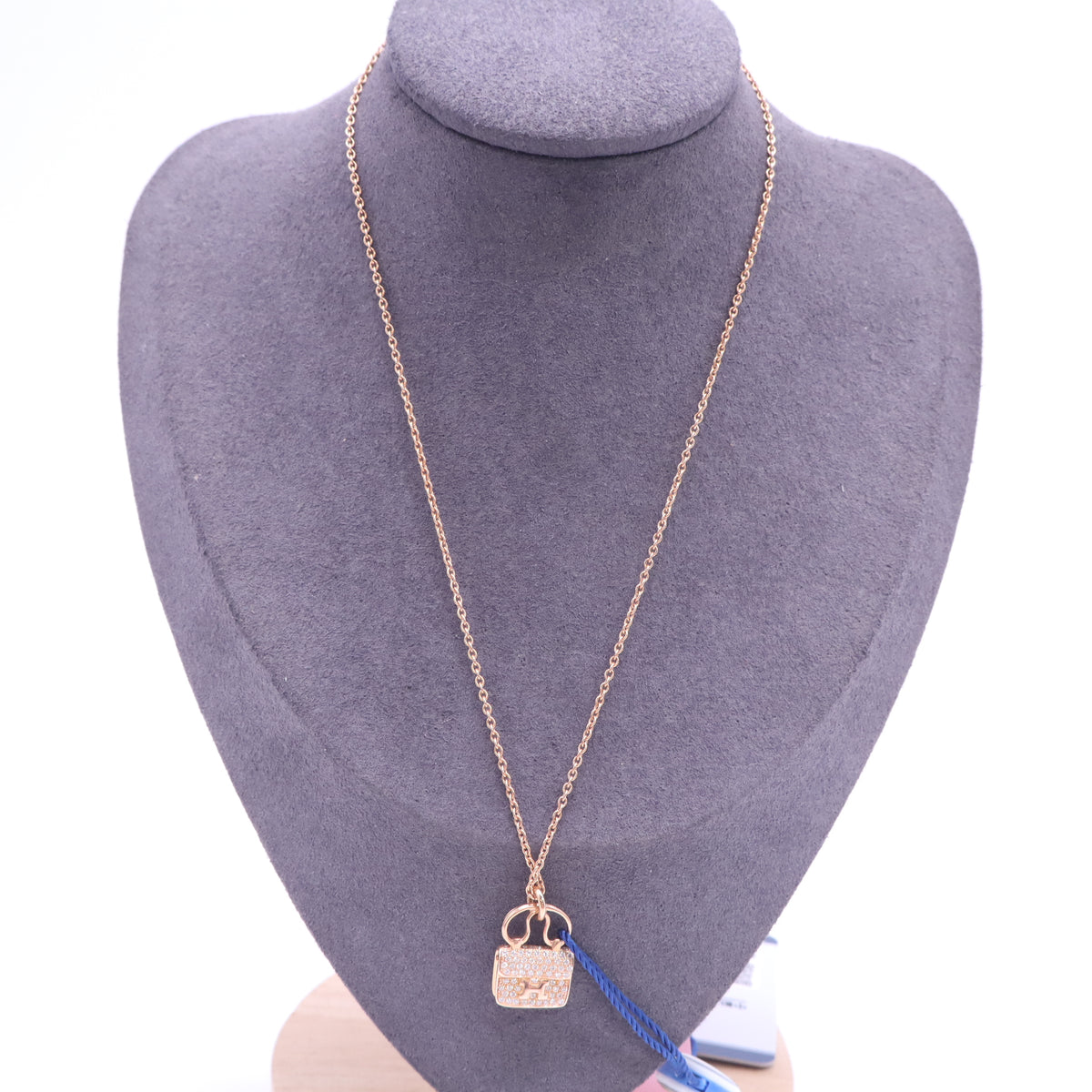 Hermès Amulettes Constance Pendant Necklace Twins LDJ6057