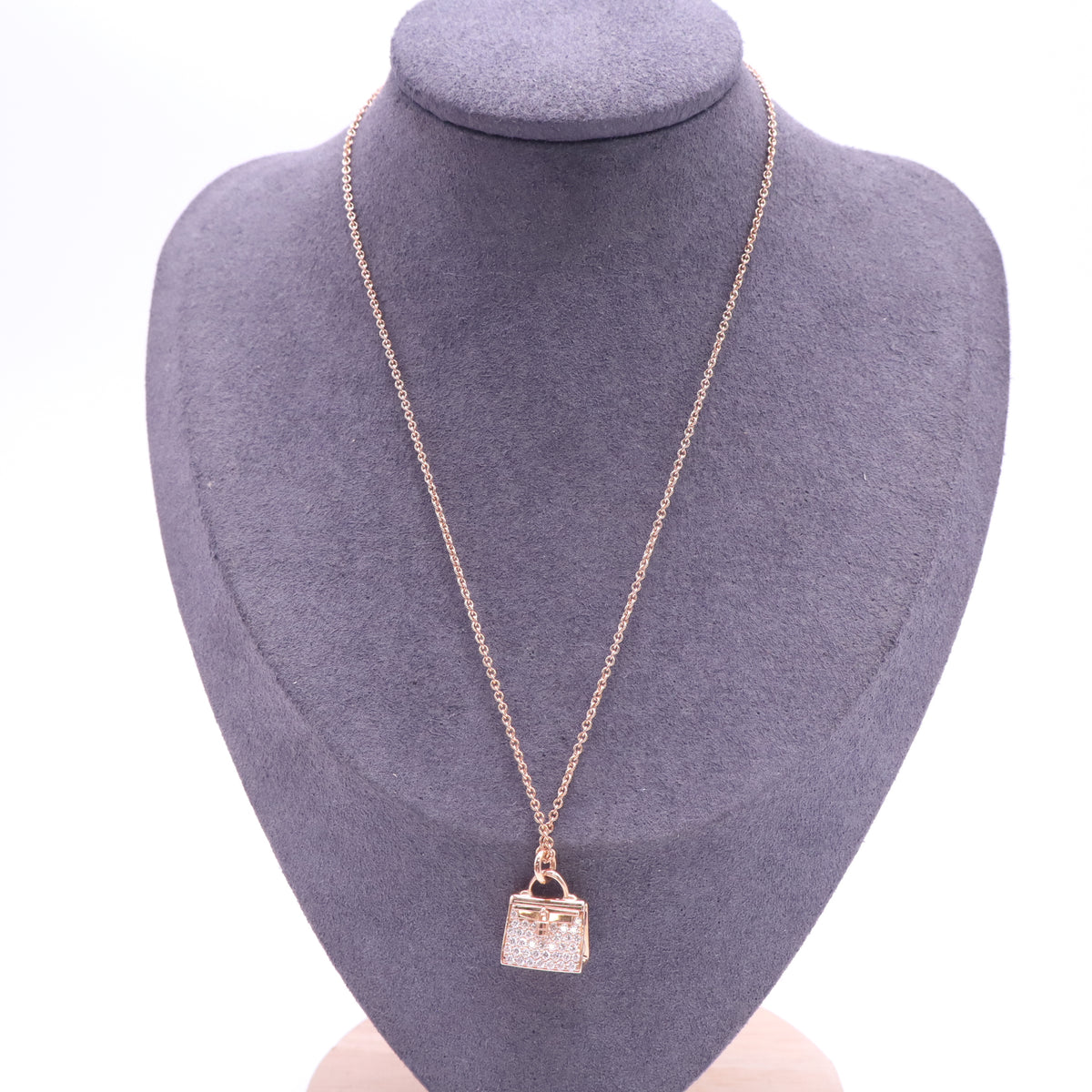 Hermès Amulettes Kelly Pendant Necklace Twins LDJ6058
