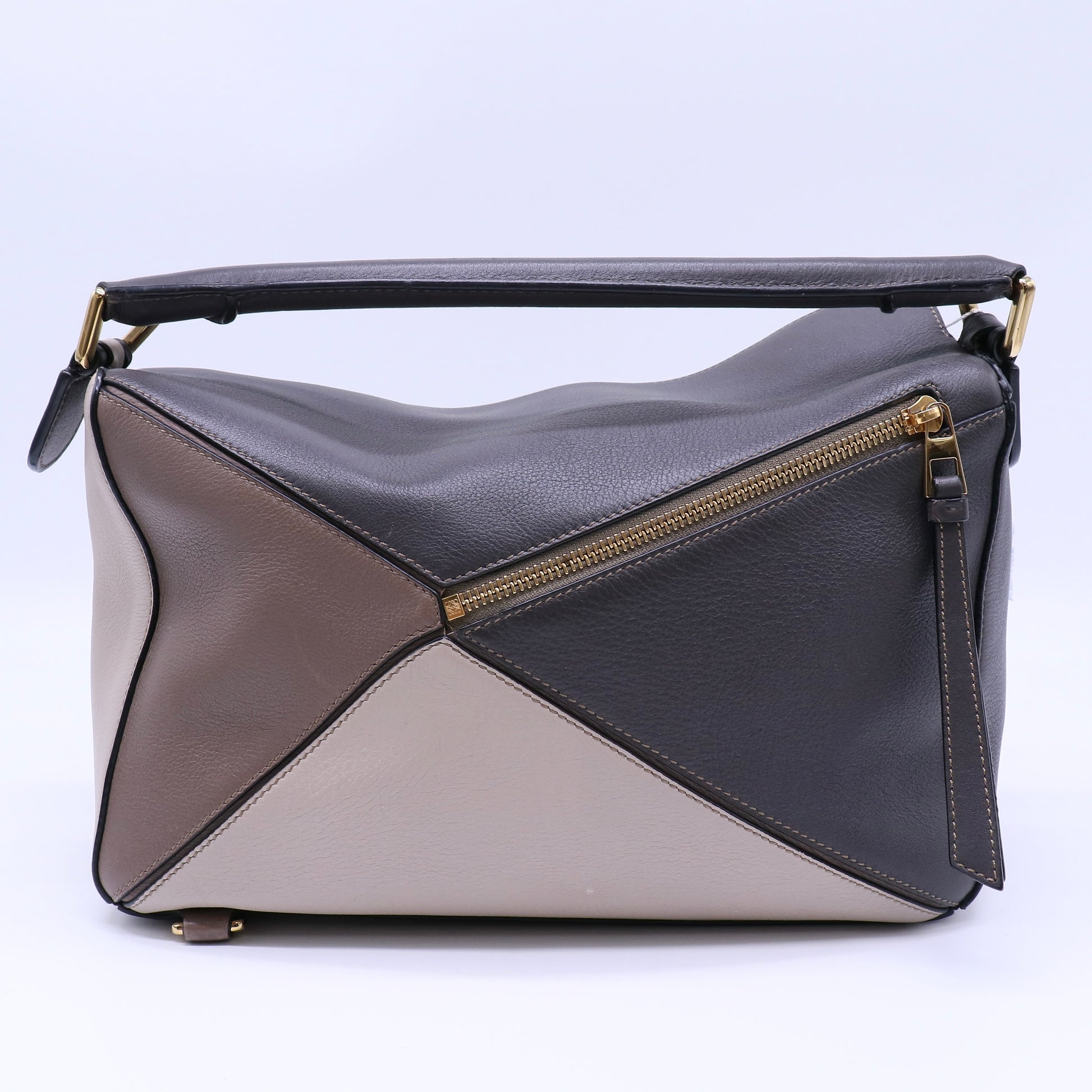 Loewe Puzzle Medium Bag in Classic Calfskin Multicolor Twins LDJ4306