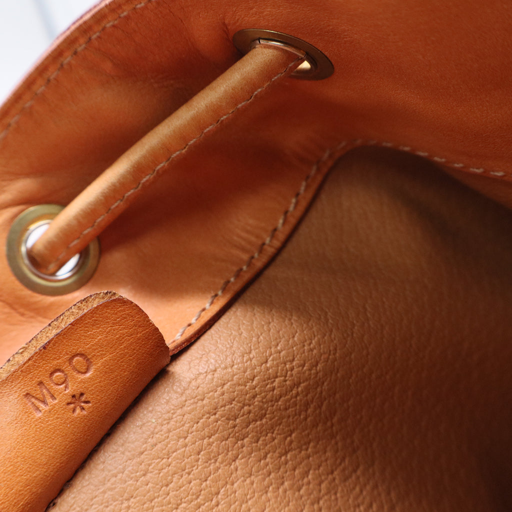 Canvas and Leather Shoulder bag Brown Vintage Twins LDJ3086