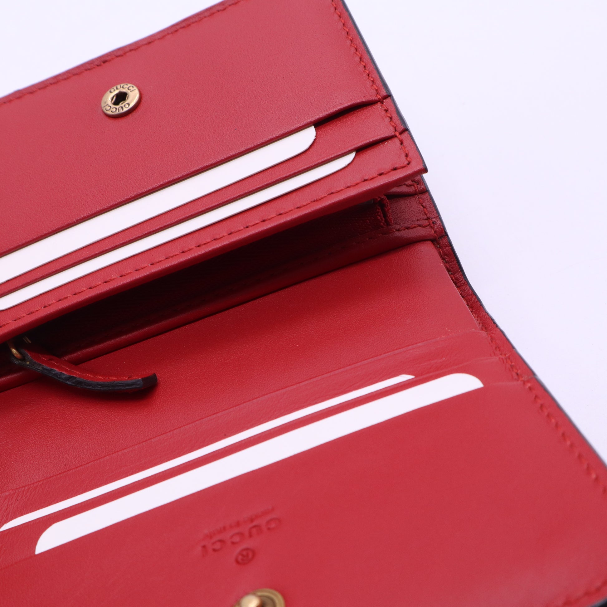 Cherries Wallet GG Coated Canvas W20693