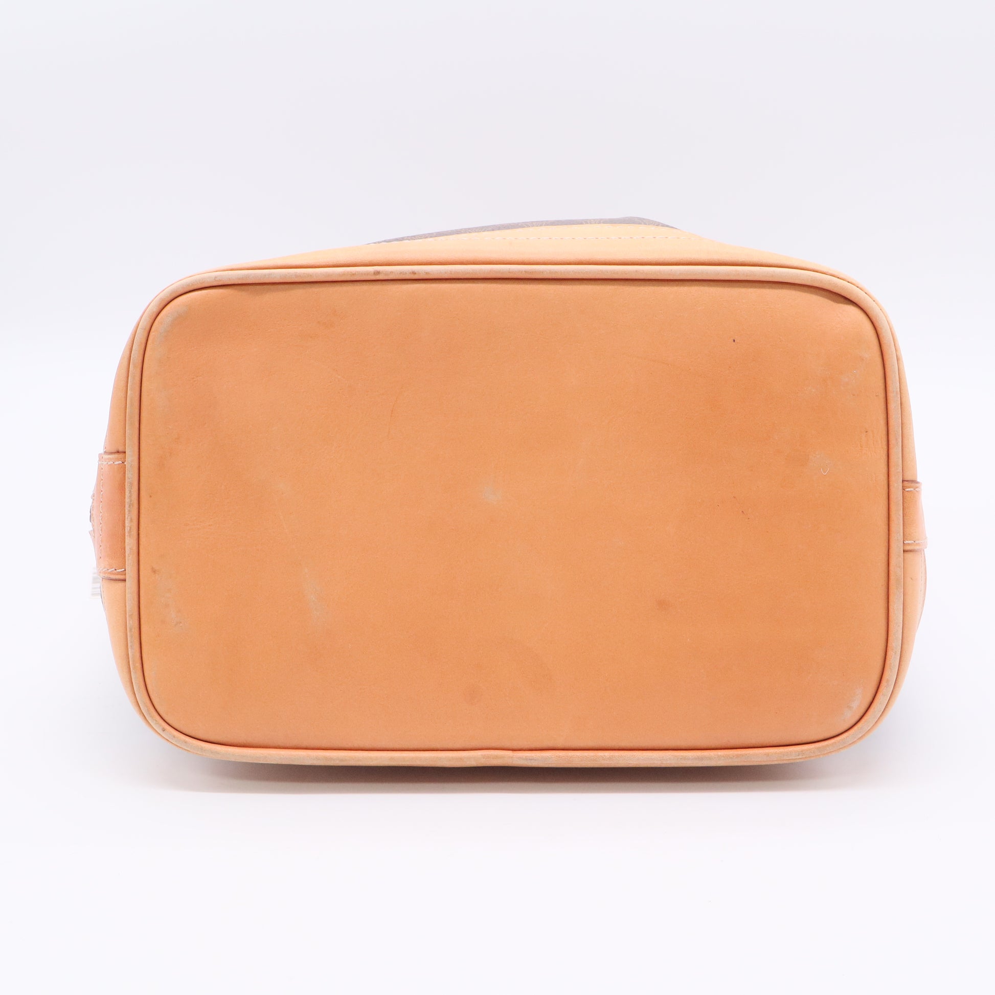 Canvas and Leather Shoulder bag Brown Vintage Twins LDJ3086
