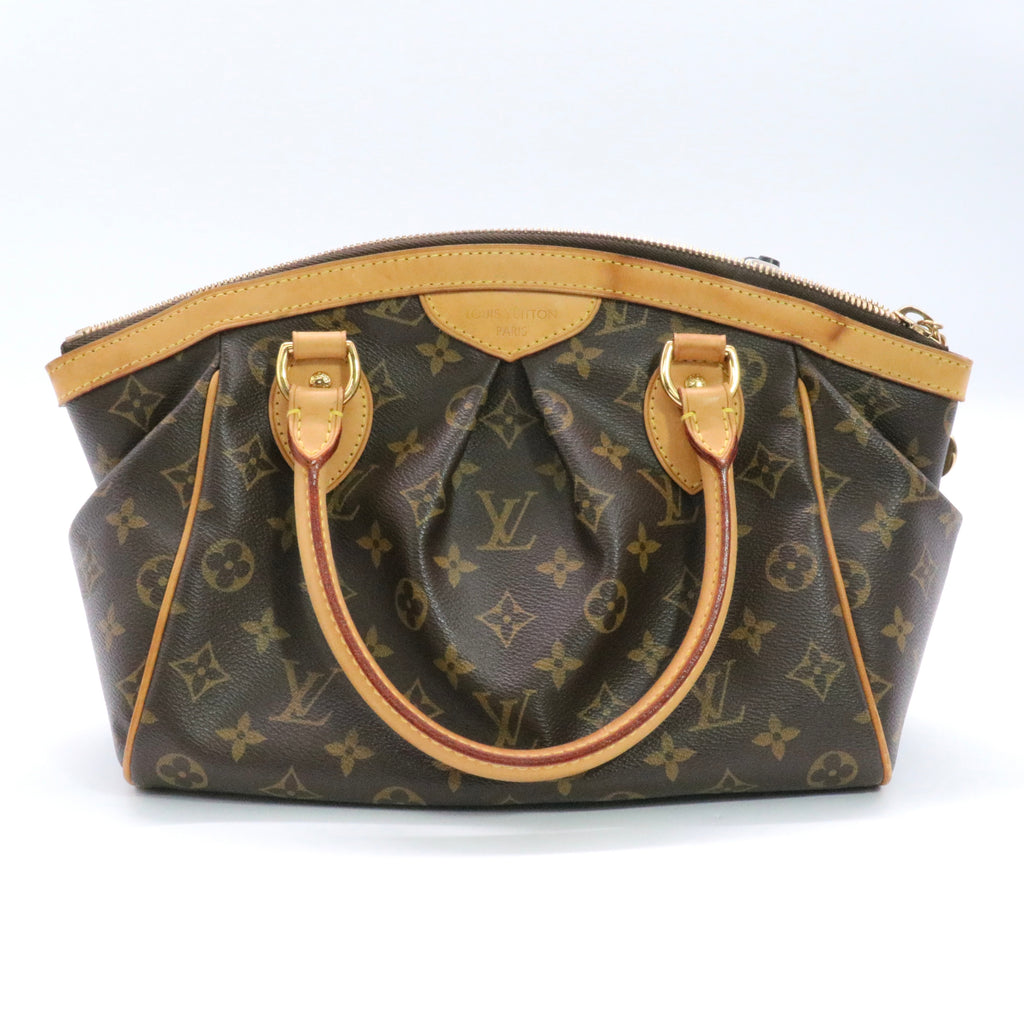 Tivoli PM Handbag Brown Monogram twins
