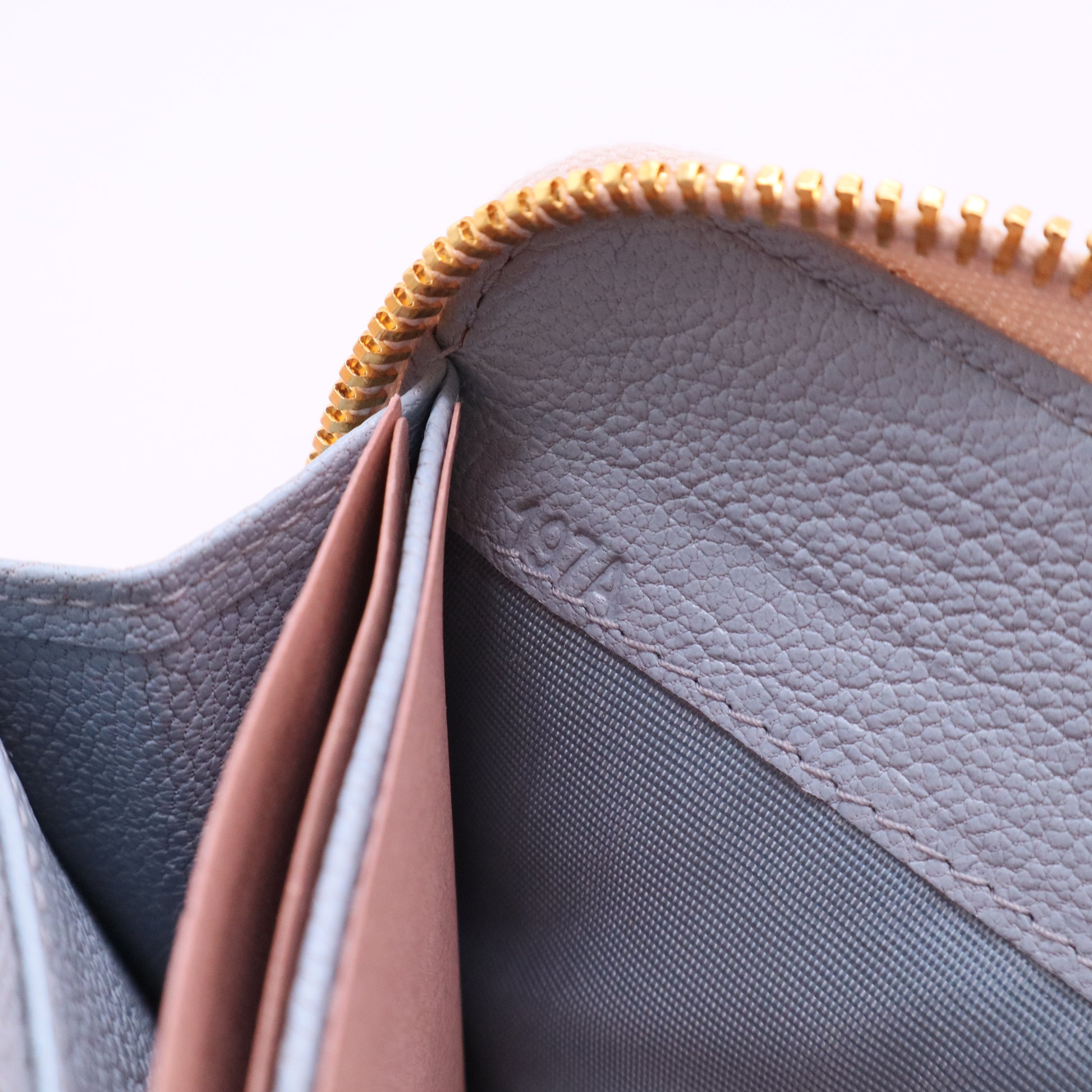 Zip-around Wallet With Floral Print