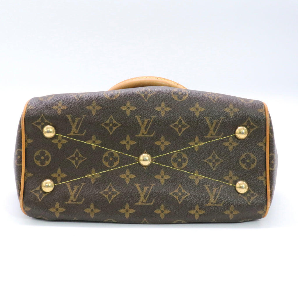 Tivoli PM Handbag Brown Monogram twins