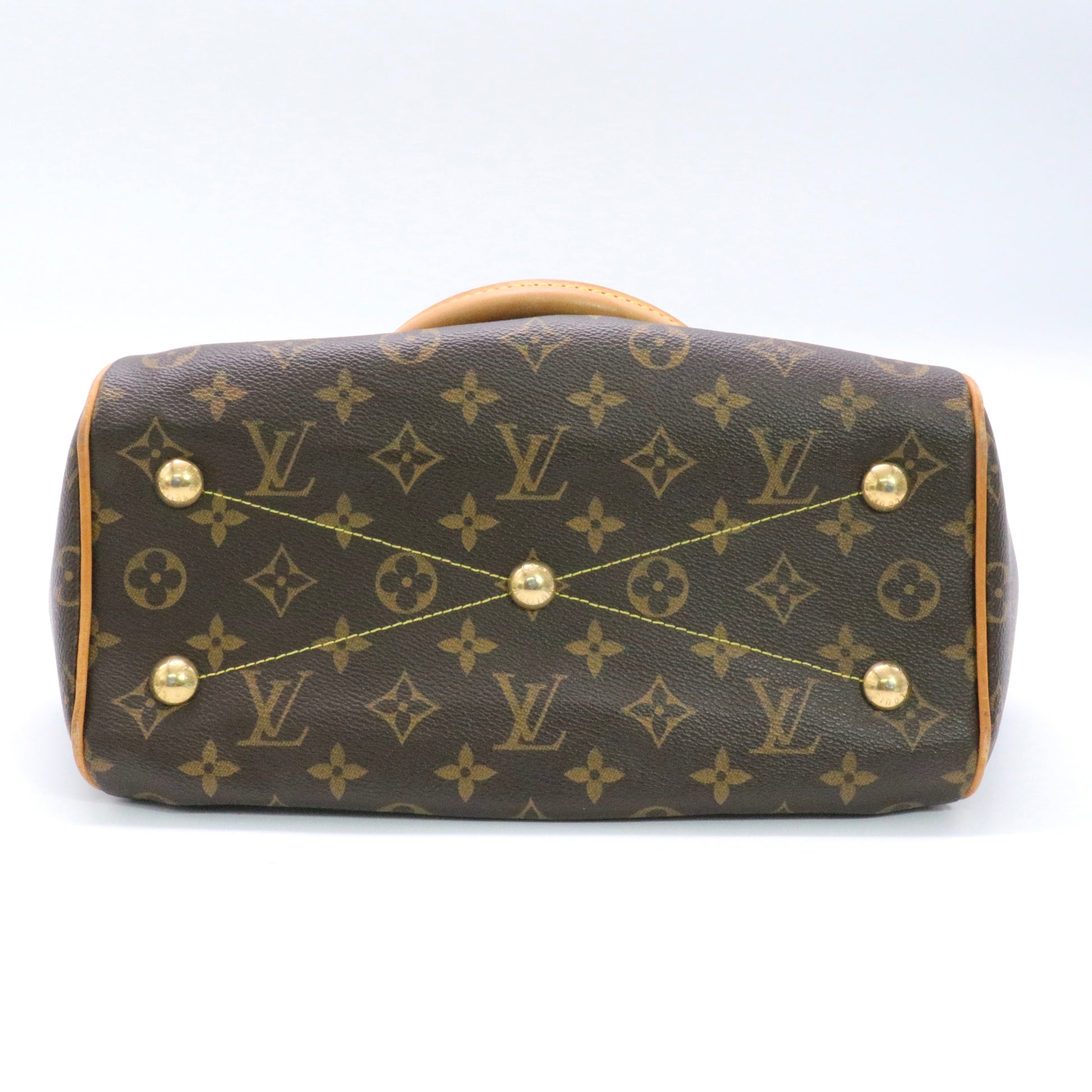 Tivoli PM Handbag Brown Monogram twins