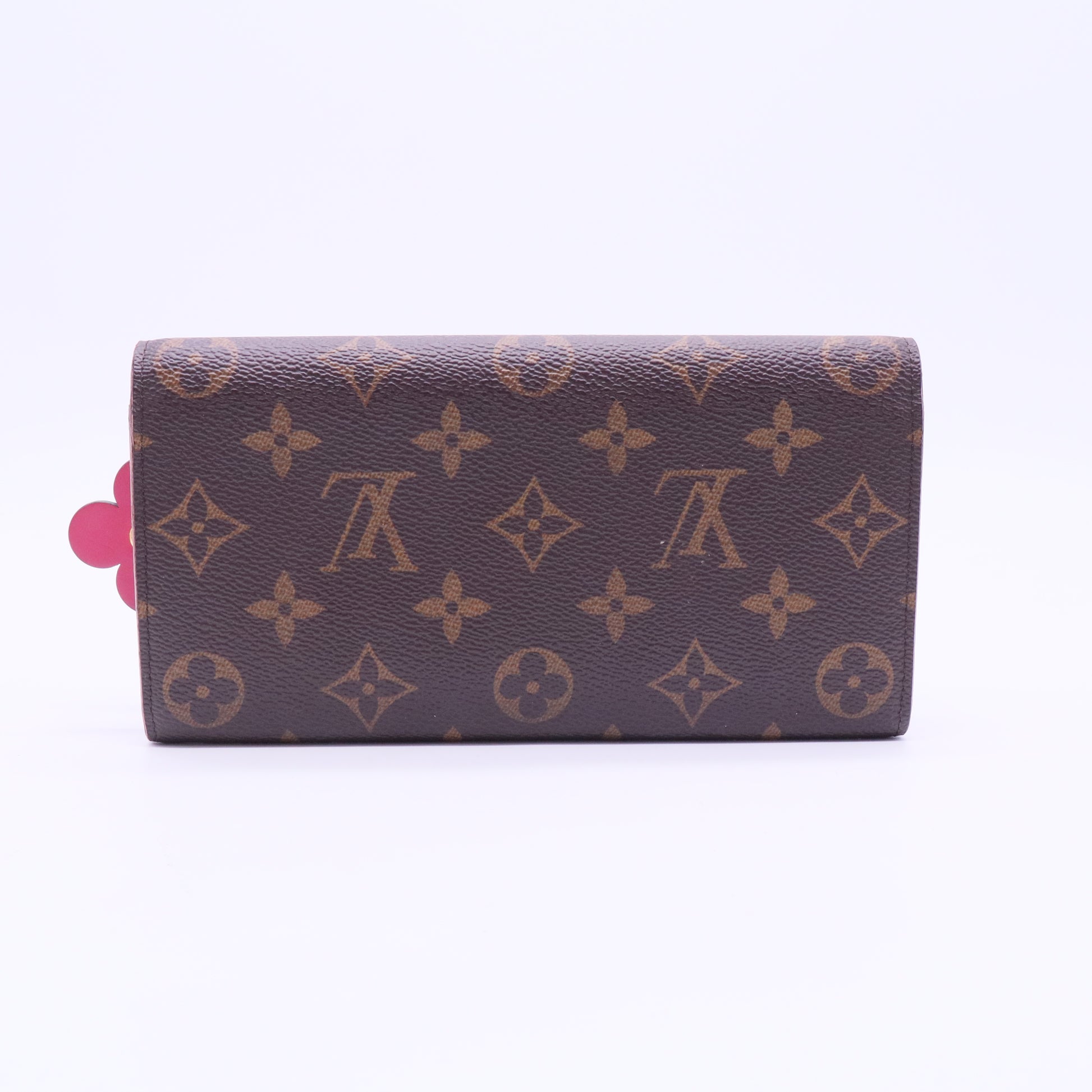 Louis Vuitton 2018 Monogram Emilie Bloom Wallet W11105 TWINS