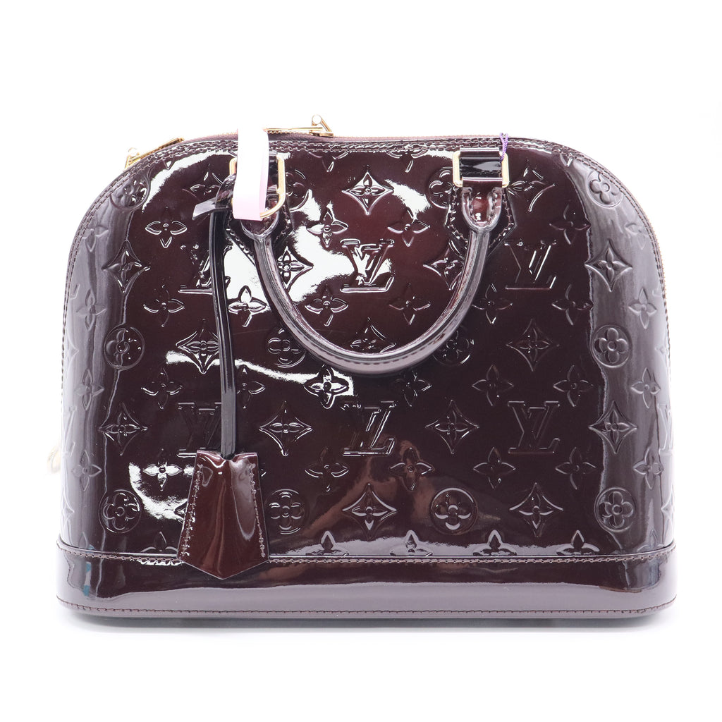 Alma Handbag Monogram Vernis PM Twins LDJ3085