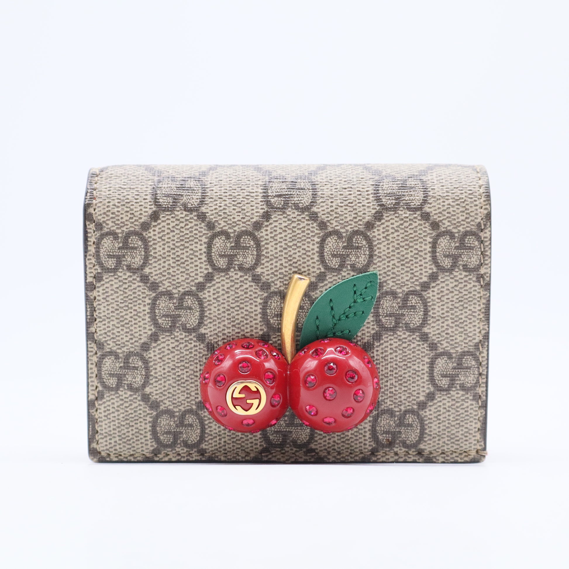 GG Supreme Cherries Card Case W20353