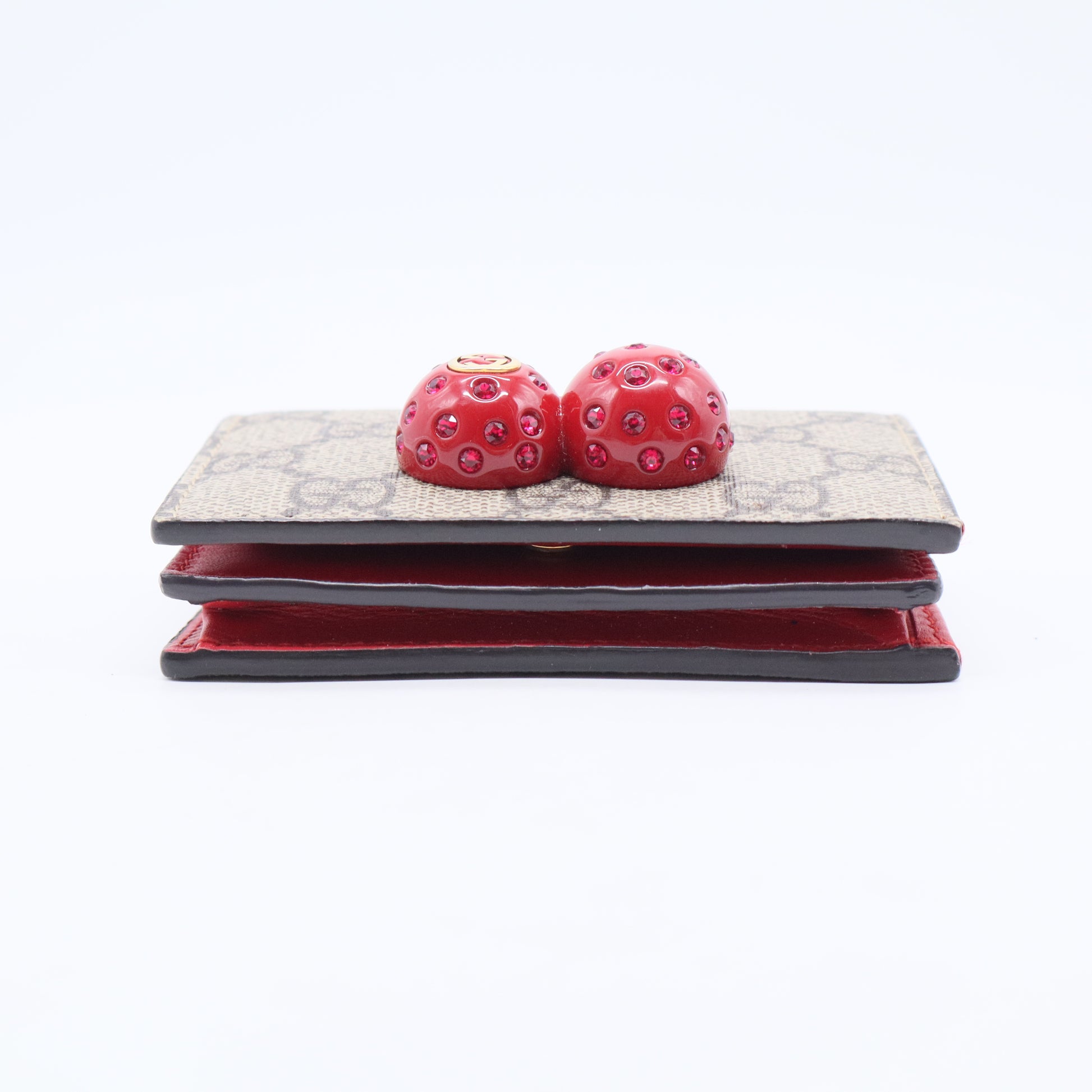 GG Supreme Cherries Card Case W20353
