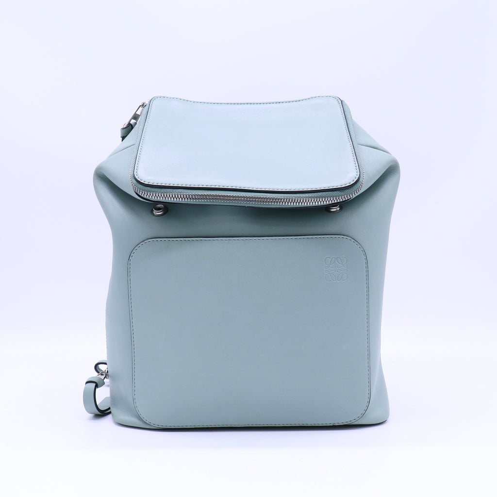 Loewe Goya Backpack in Soft Natural Calfskin Twins LDJ4304