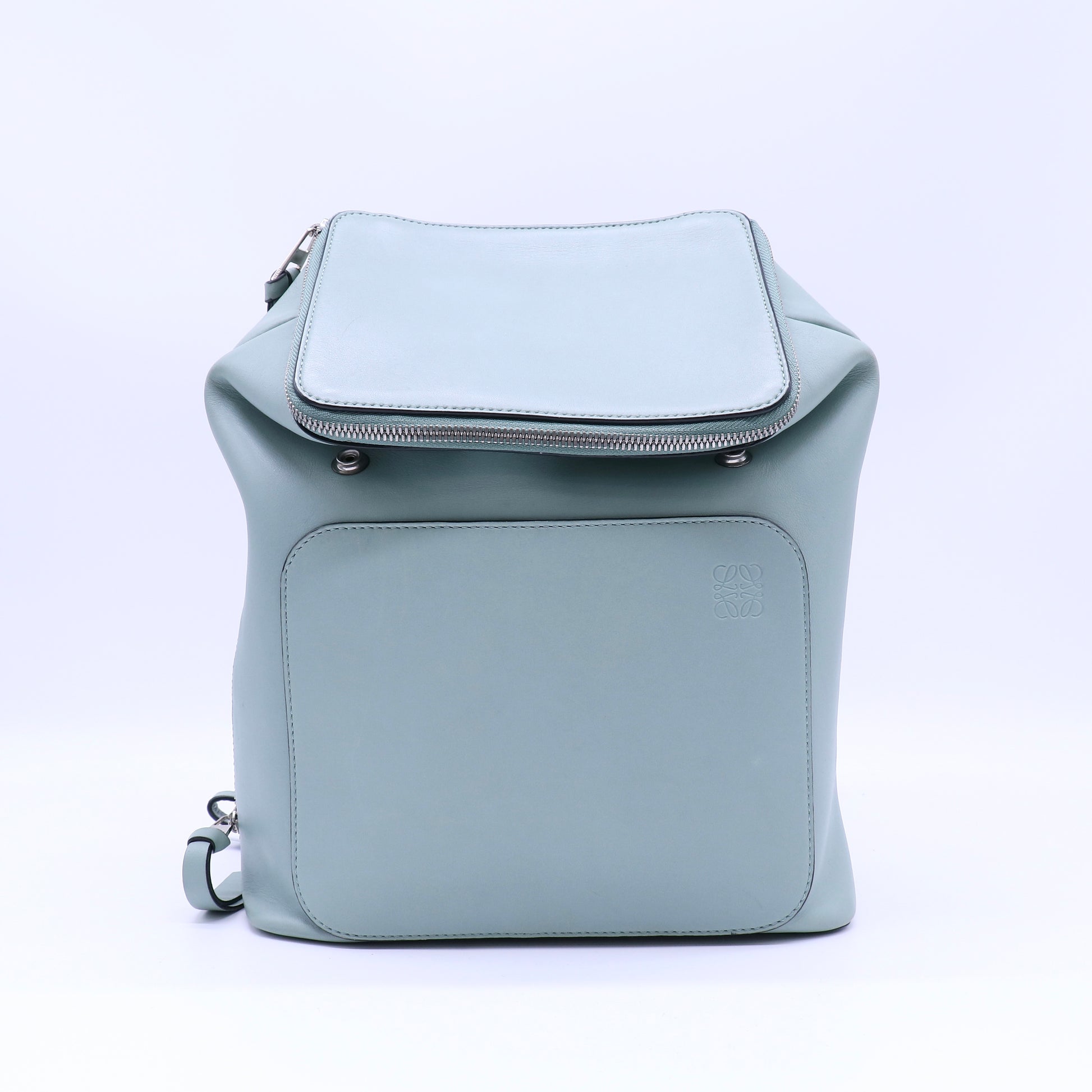 Loewe Goya Backpack in Soft Natural Calfskin Twins LDJ4304