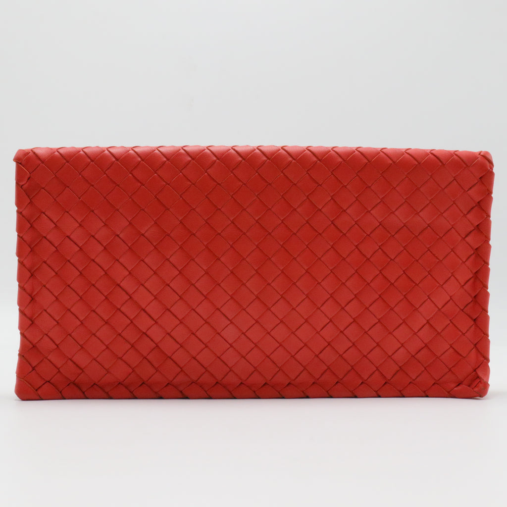 Intrecciato Turnlock Clutch