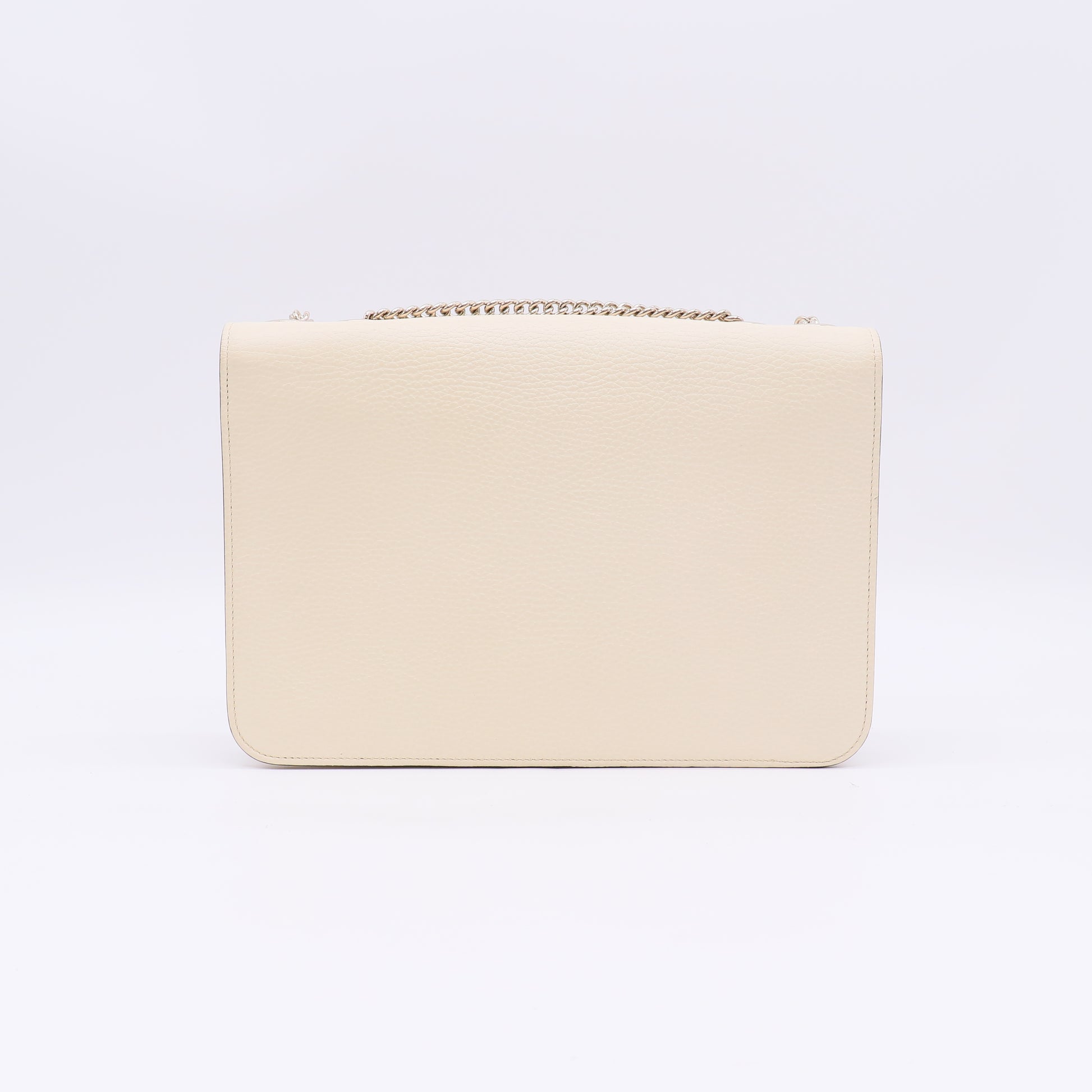 Gucci Medium Dollar Calfskin Interlocking G Chain Flap Bag B23601