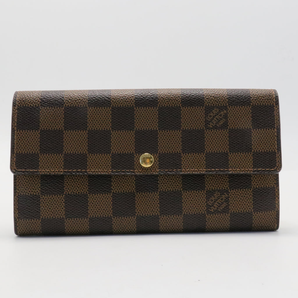 Damier Ebene Sarah Wallet