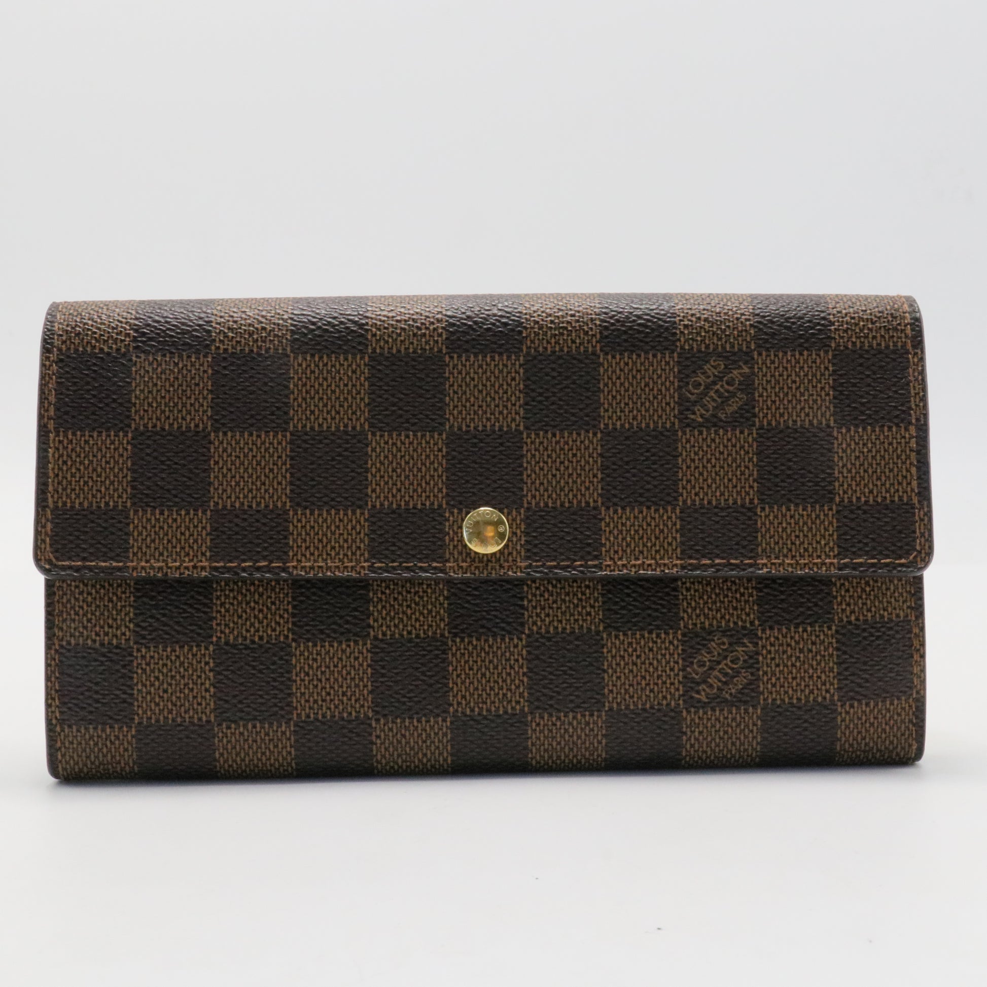 Damier Ebene Sarah Wallet