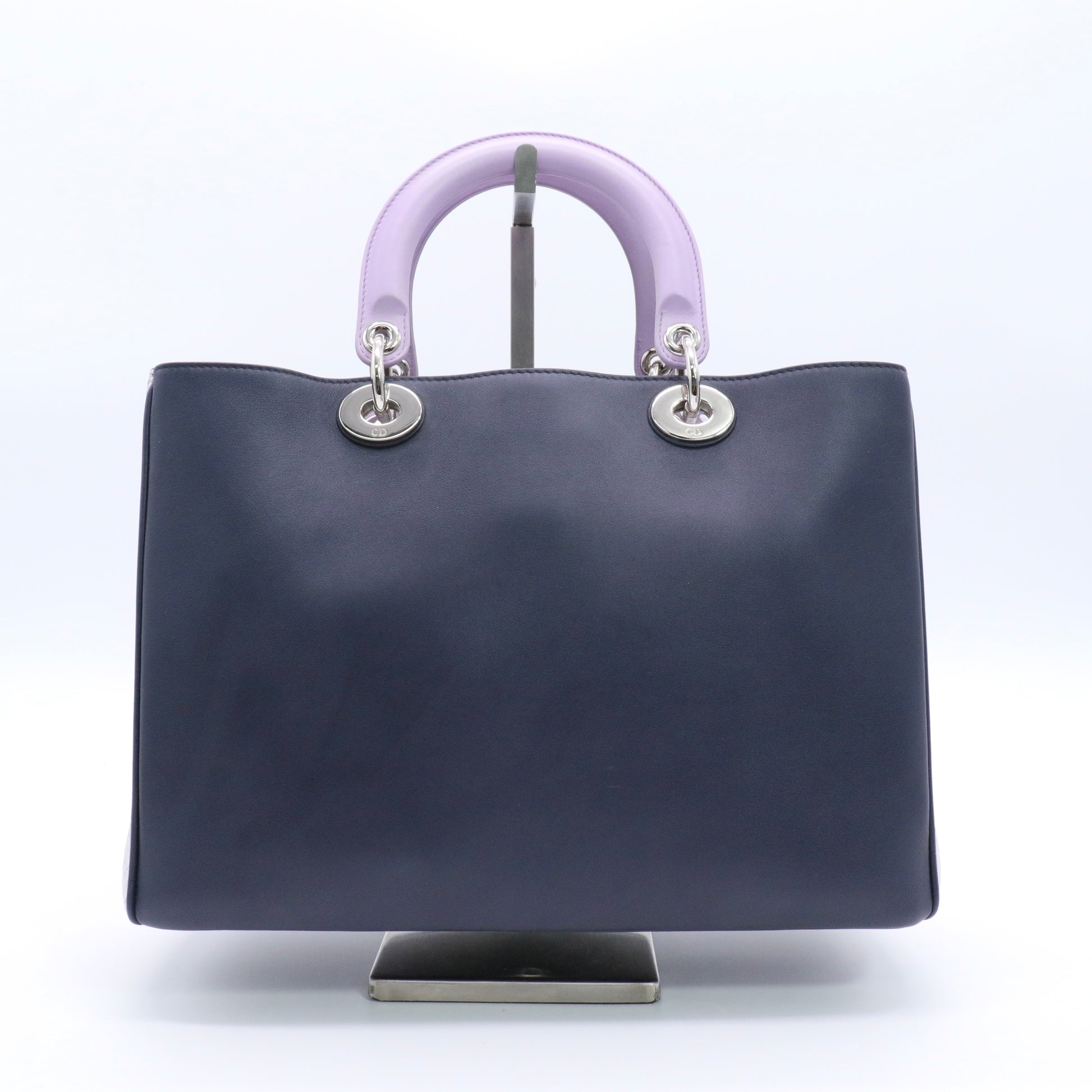 Diorissimo Tote Pebbled Leather Medium Twins