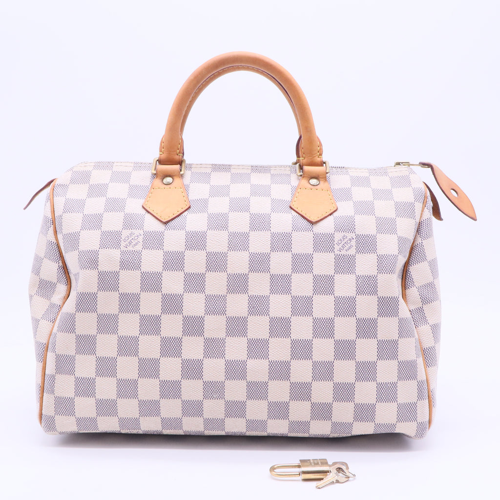 Speedy 30 Damier Azur