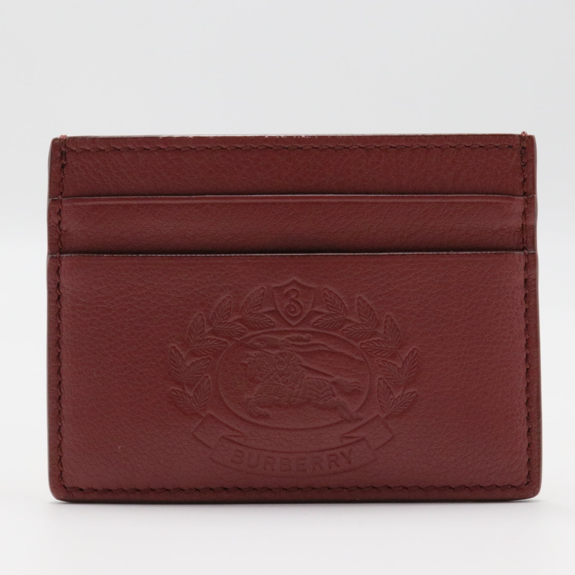 Sandon Logo Leather Card Holder