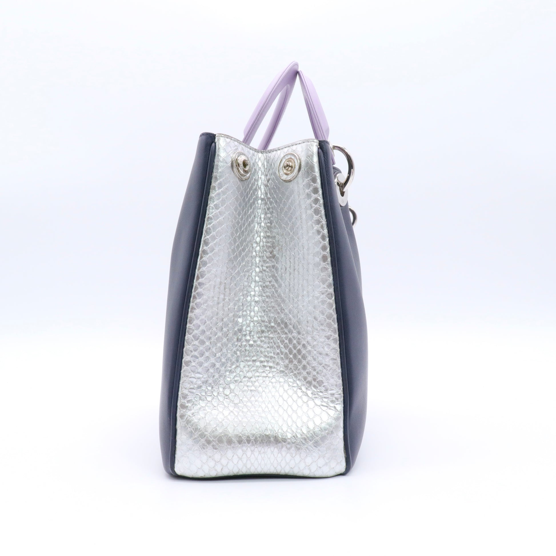 Diorissimo Tote Pebbled Leather Medium Twins