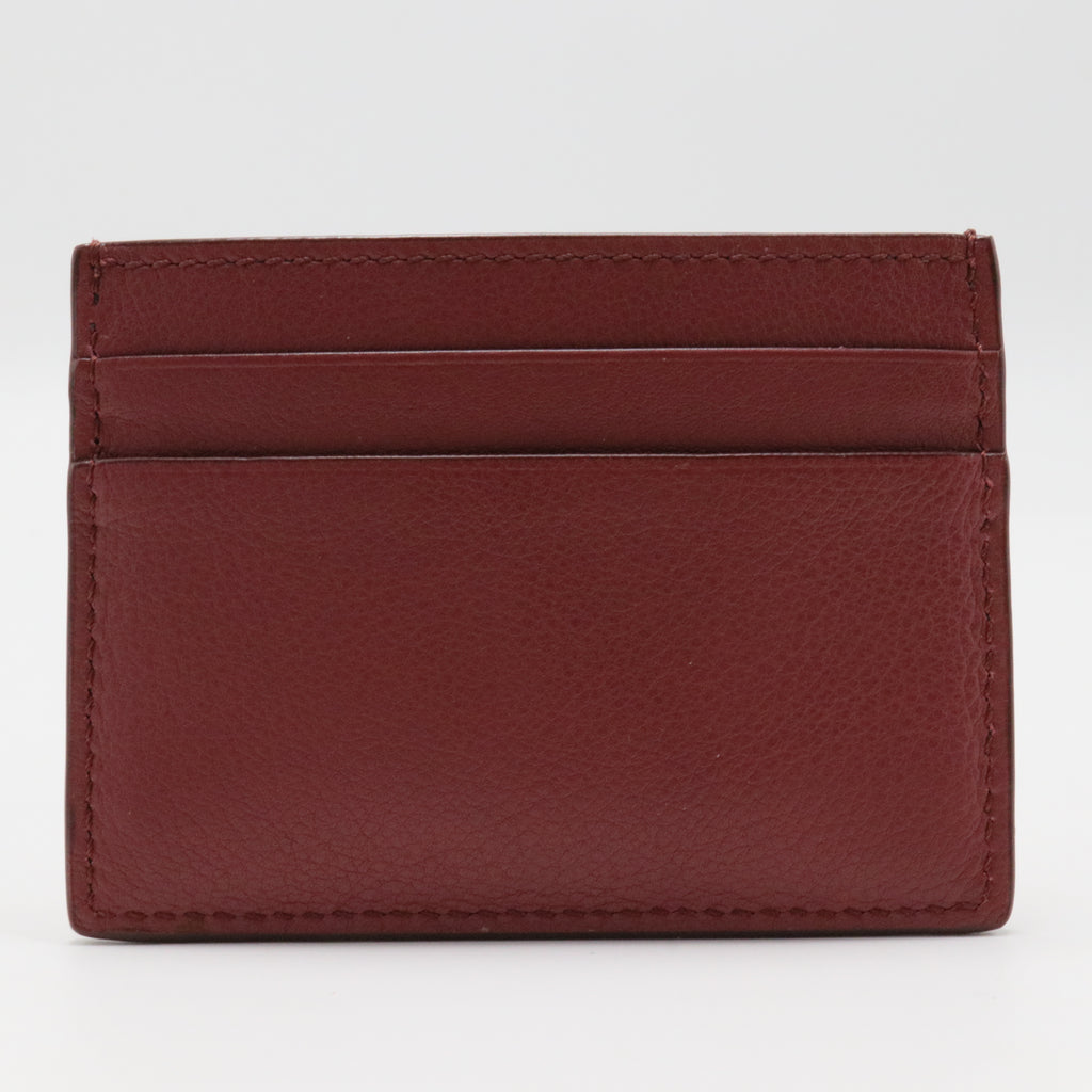 Sandon Logo Leather Card Holder