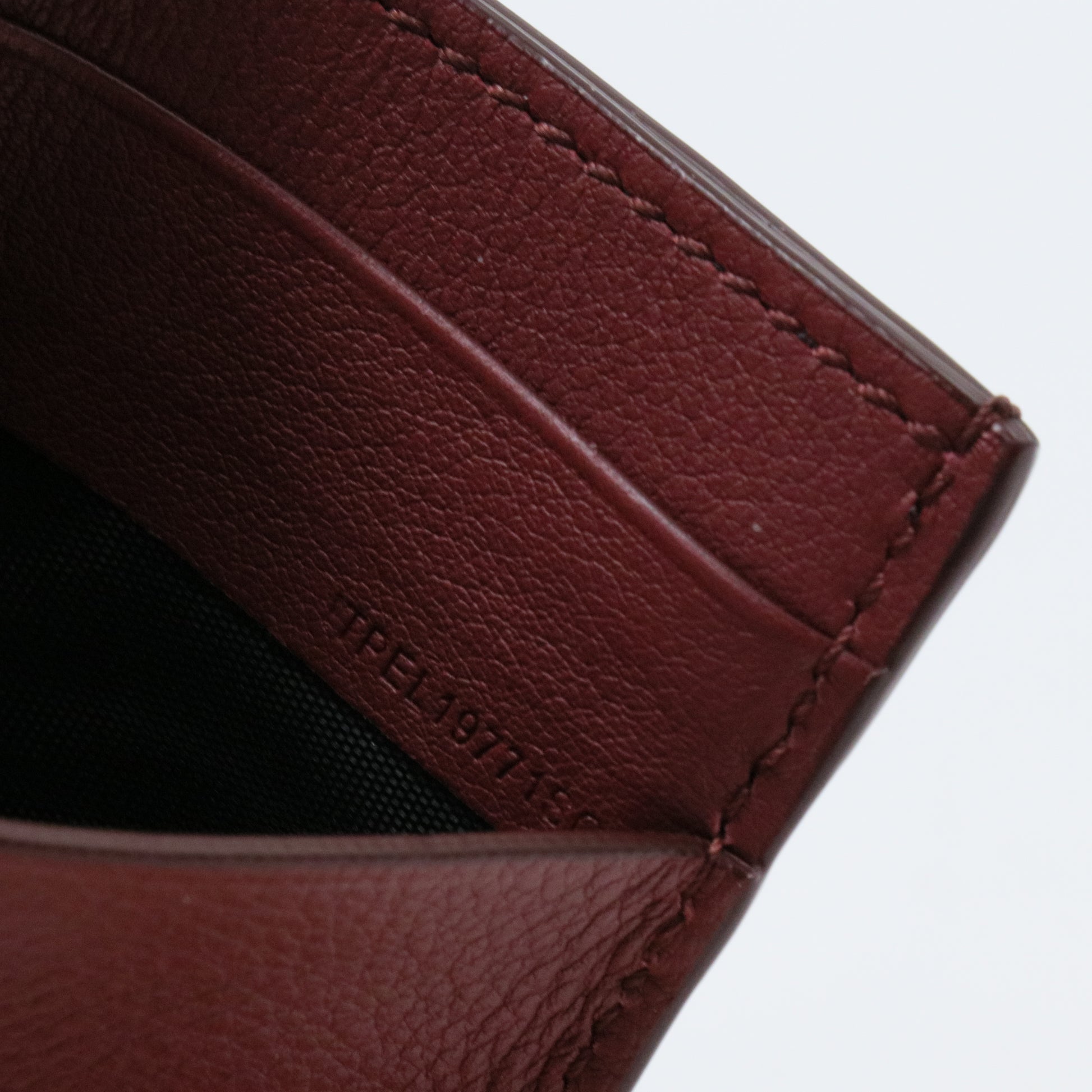 Sandon Logo Leather Card Holder
