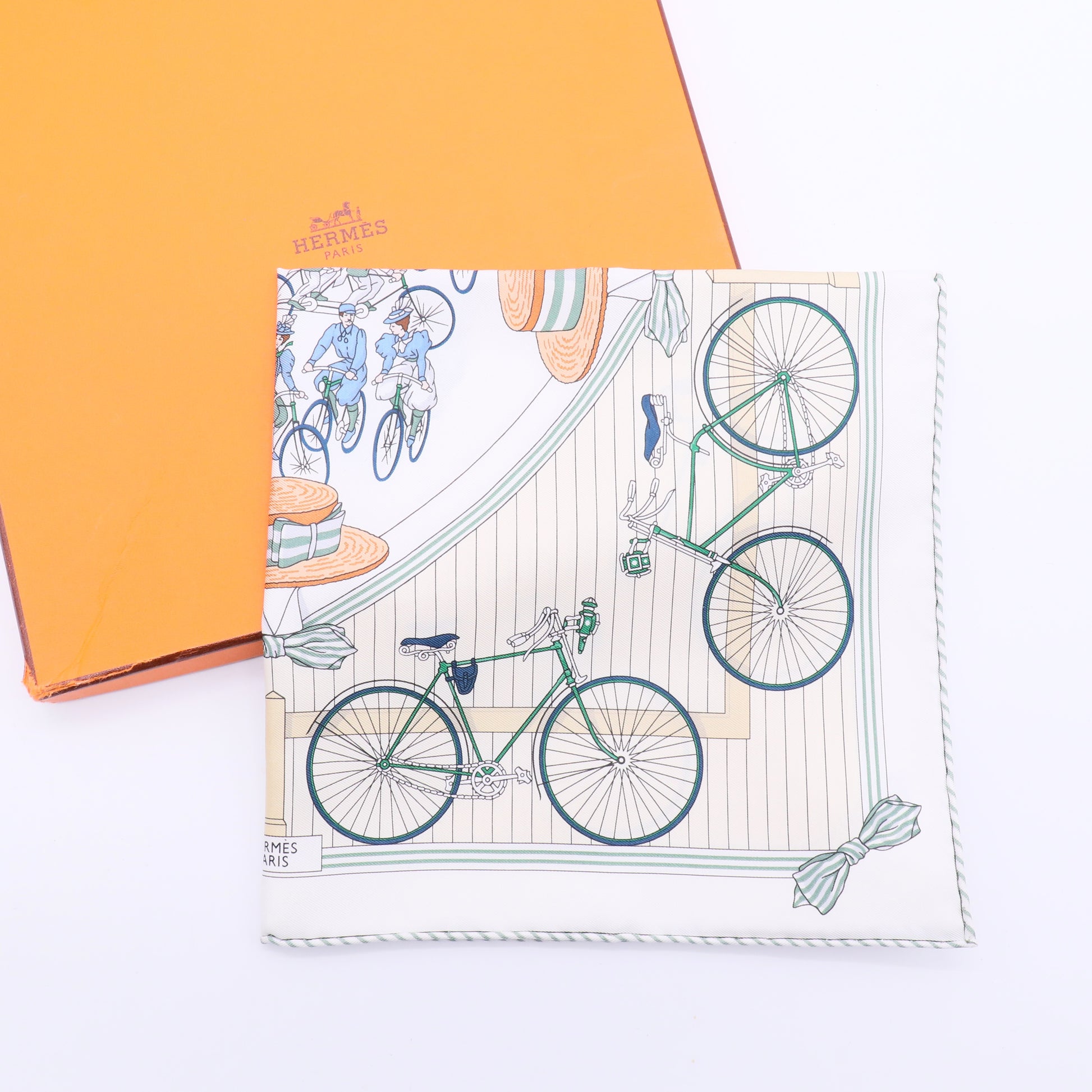 Hermès Les Becanes scarf 70 Twins