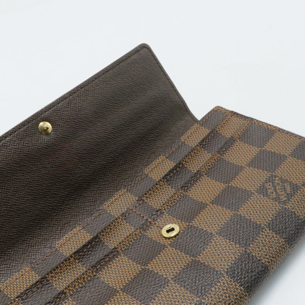 Damier Ebene Sarah Wallet