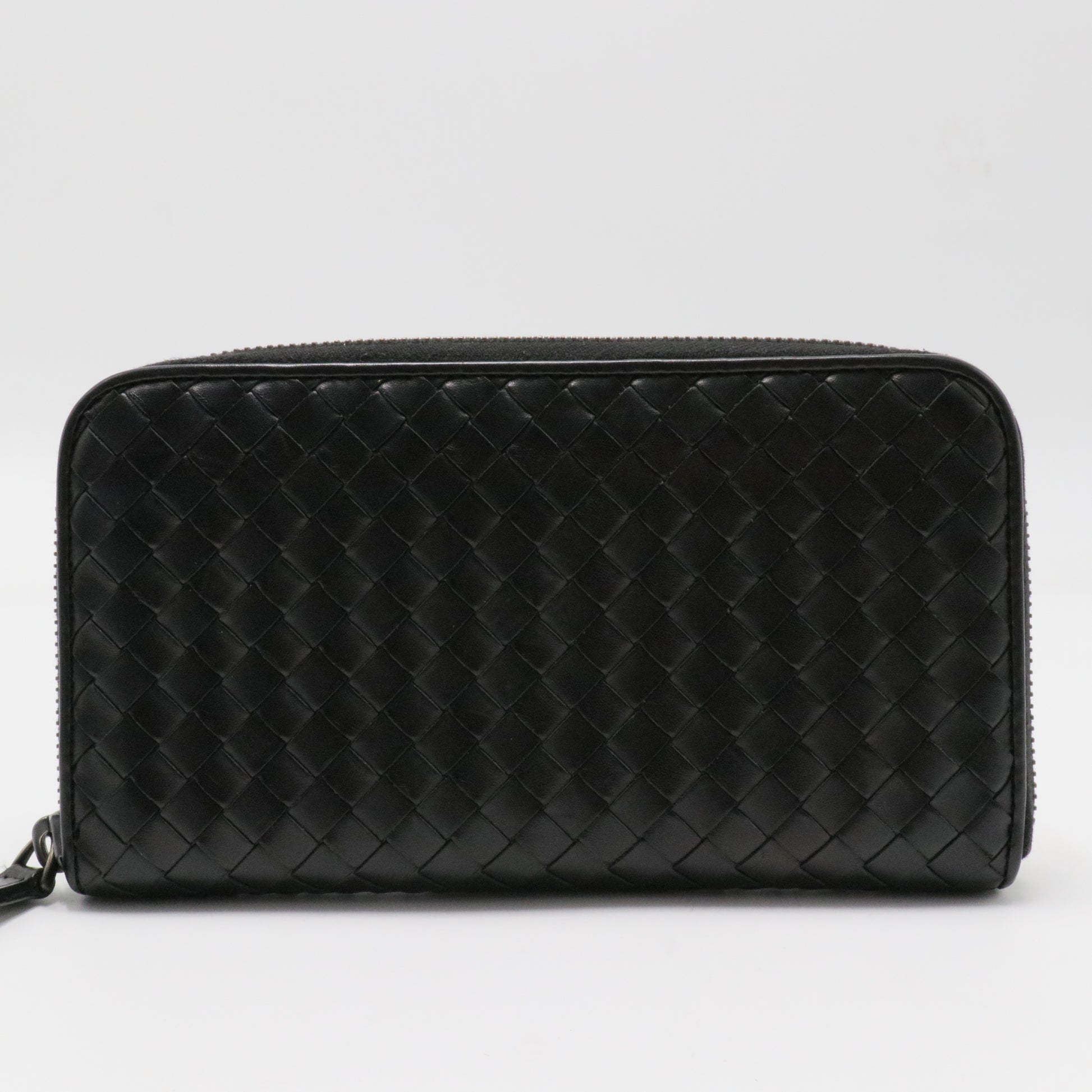 Zip Around Wallet Intrecciato Nappa Long