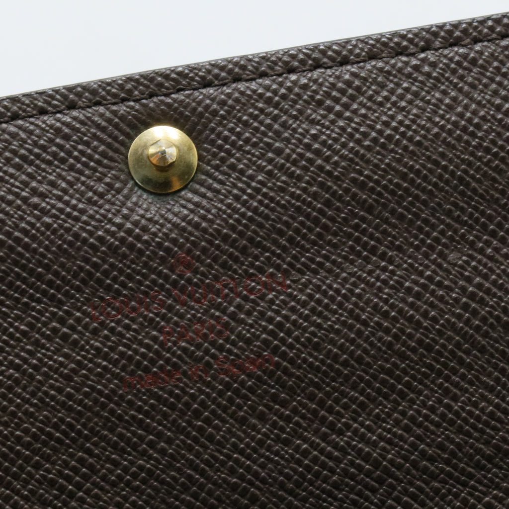 Damier Ebene Sarah Wallet
