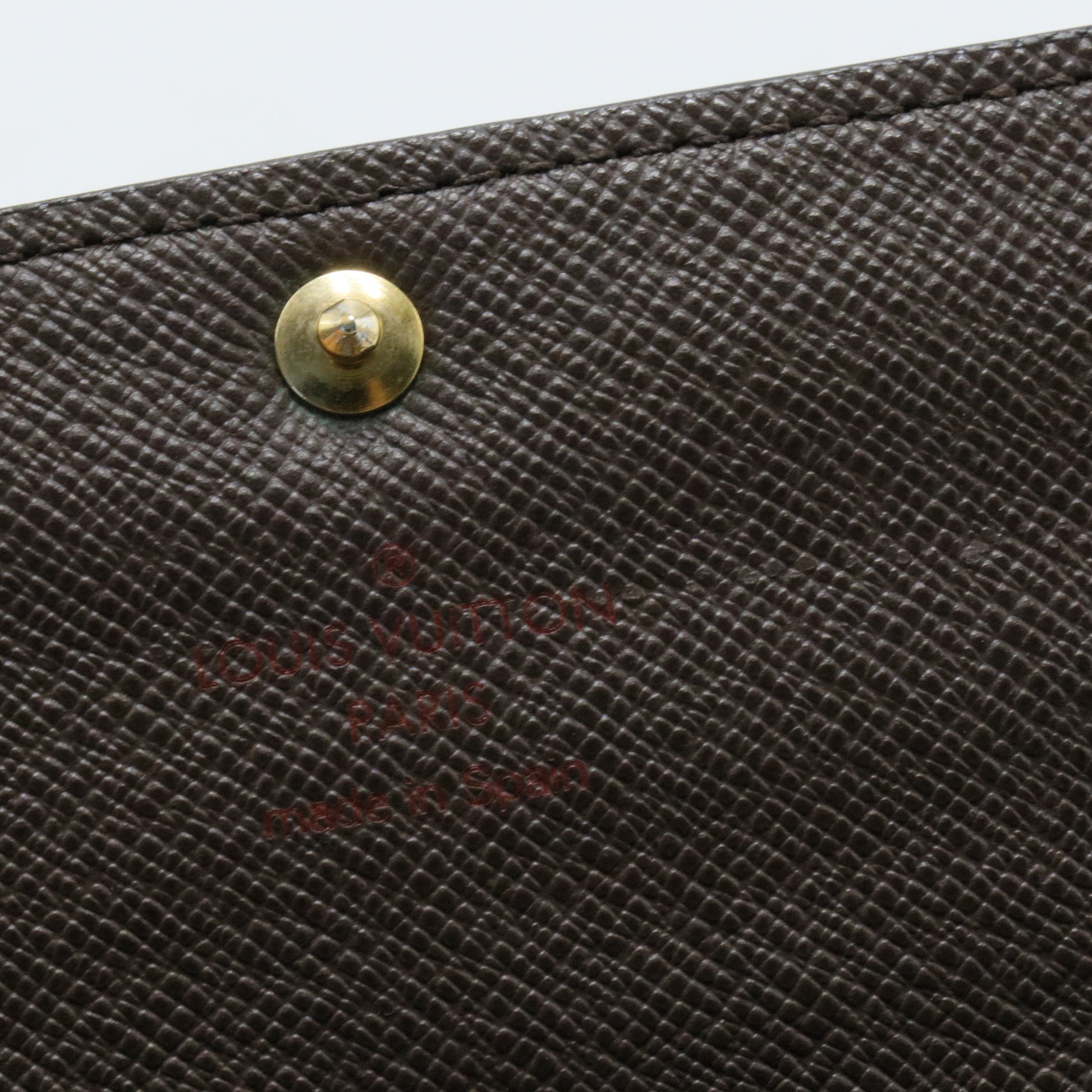 Damier Ebene Sarah Wallet