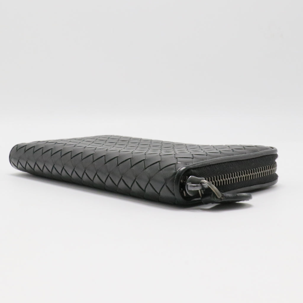 Zip Around Wallet Intrecciato Nappa Long