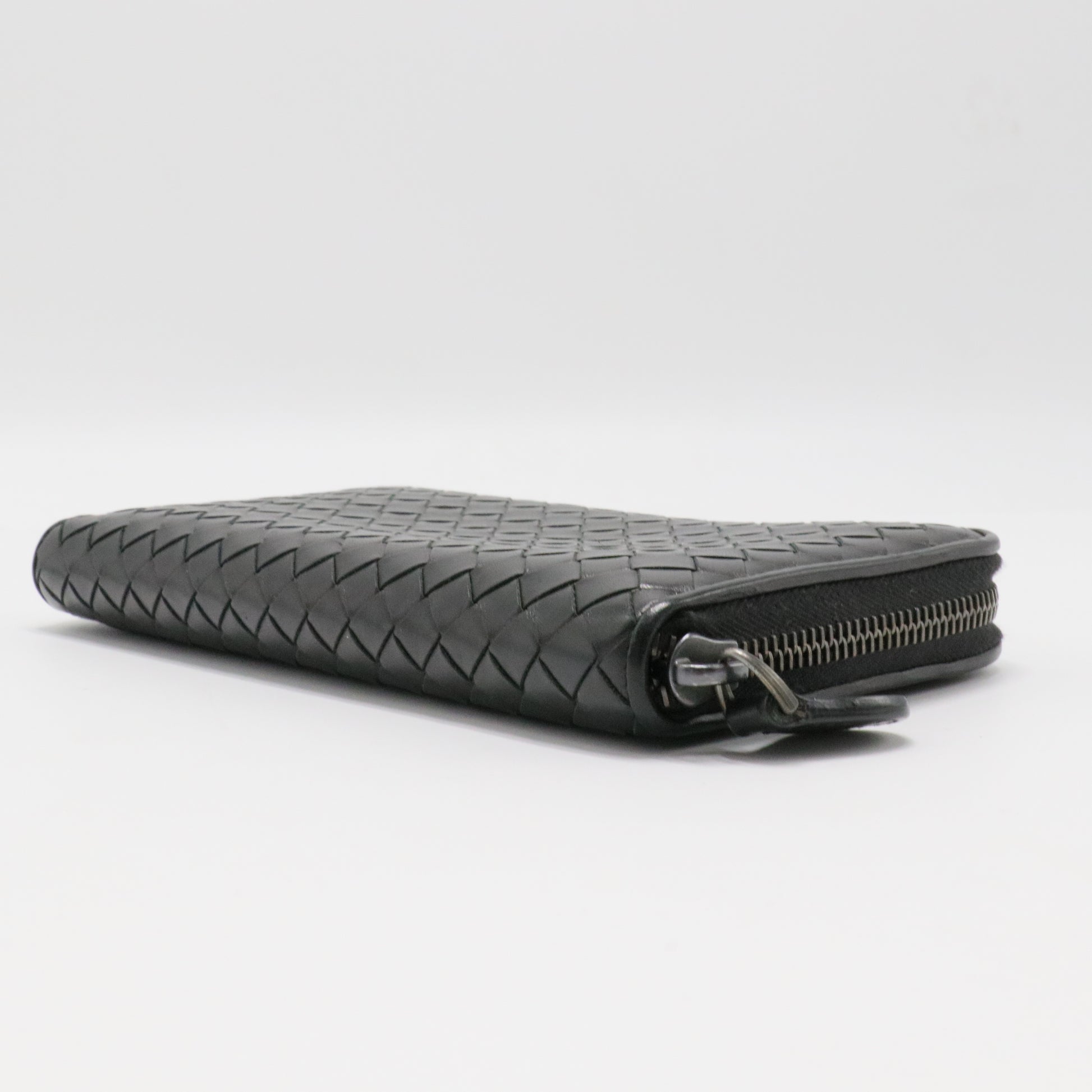 Zip Around Wallet Intrecciato Nappa Long
