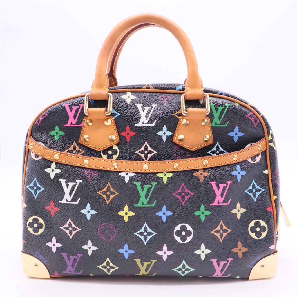 Black Monogram Multicolor Trouville Bag twins