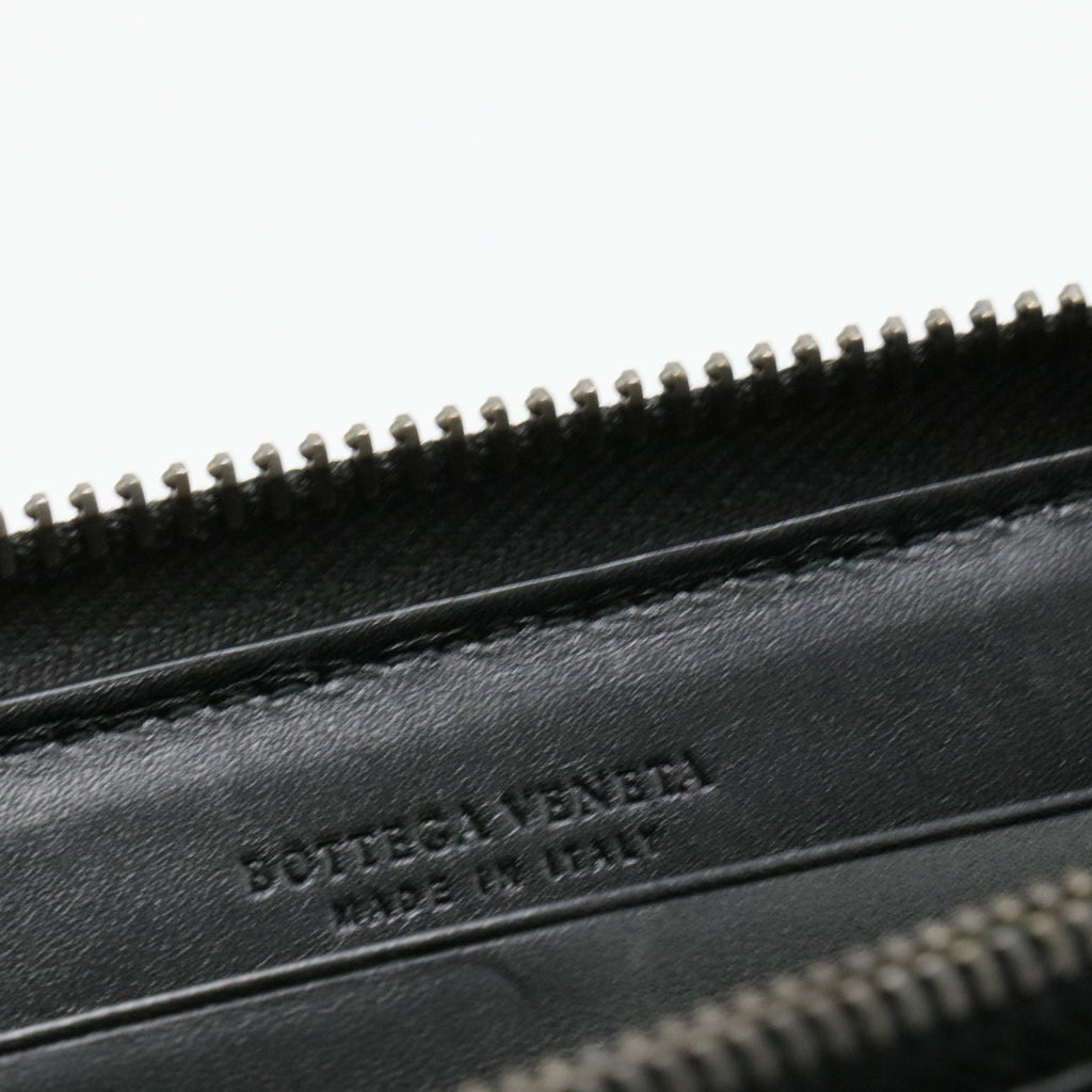 Zip Around Wallet Intrecciato Nappa Long