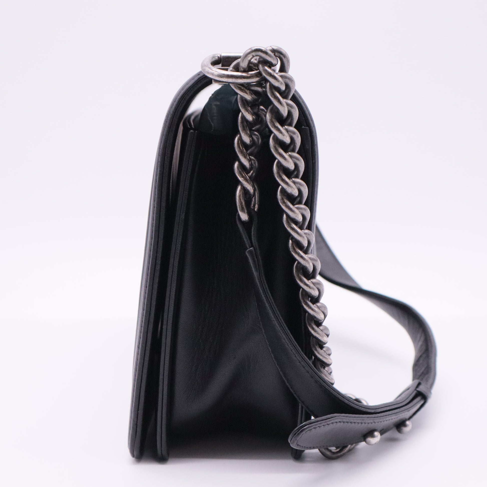 Boy Flap Bag Quilted Lambskin Medium