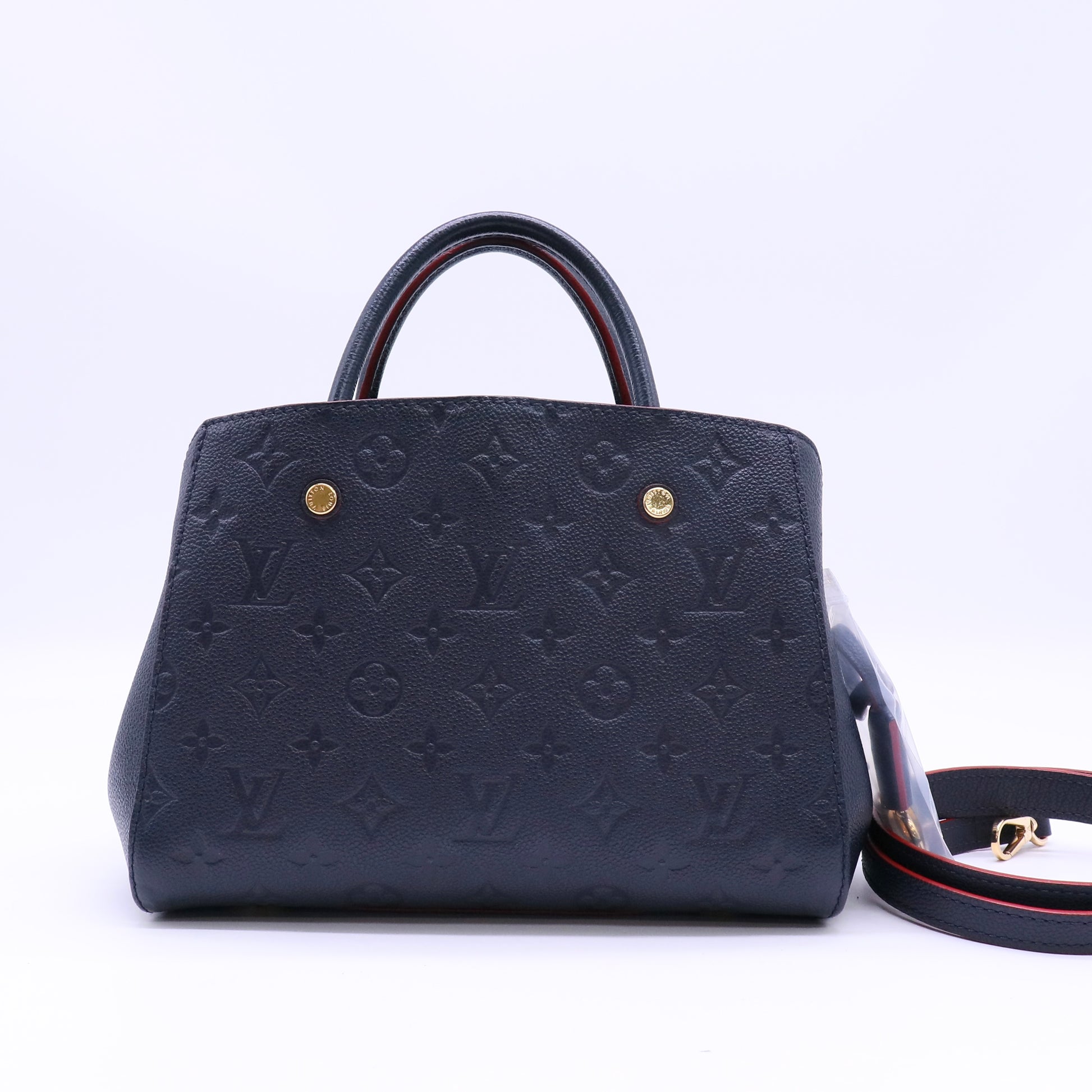 Montaigne Handbag Monogram Empreinte Leather BB Twins LDJ4491