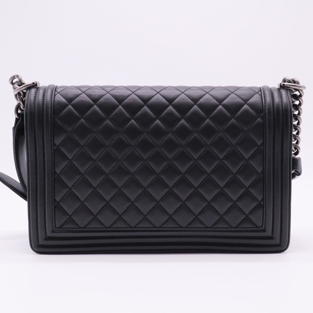 Boy Flap Bag Quilted Lambskin Medium
