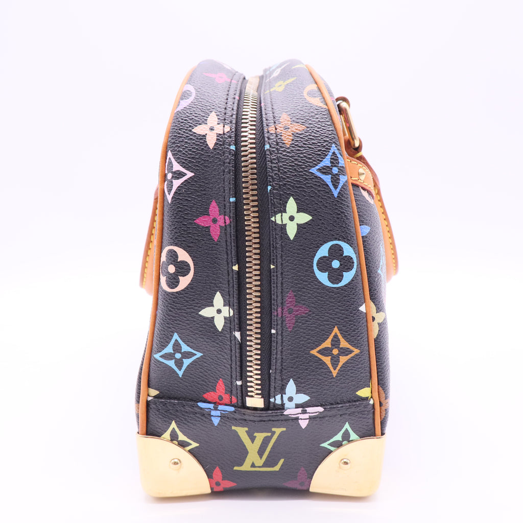 Black Monogram Multicolor Trouville Bag twins
