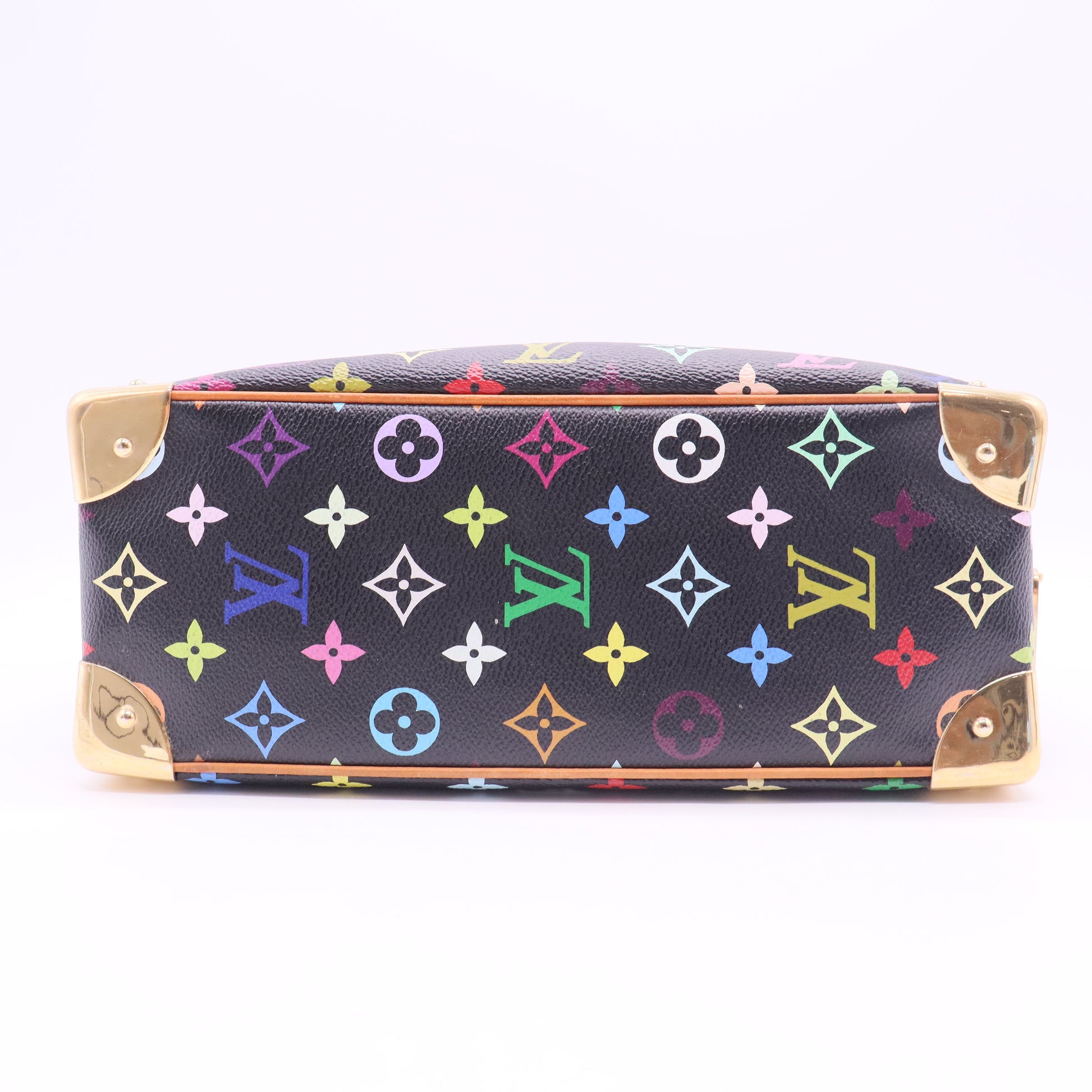 Black Monogram Multicolor Trouville Bag twins