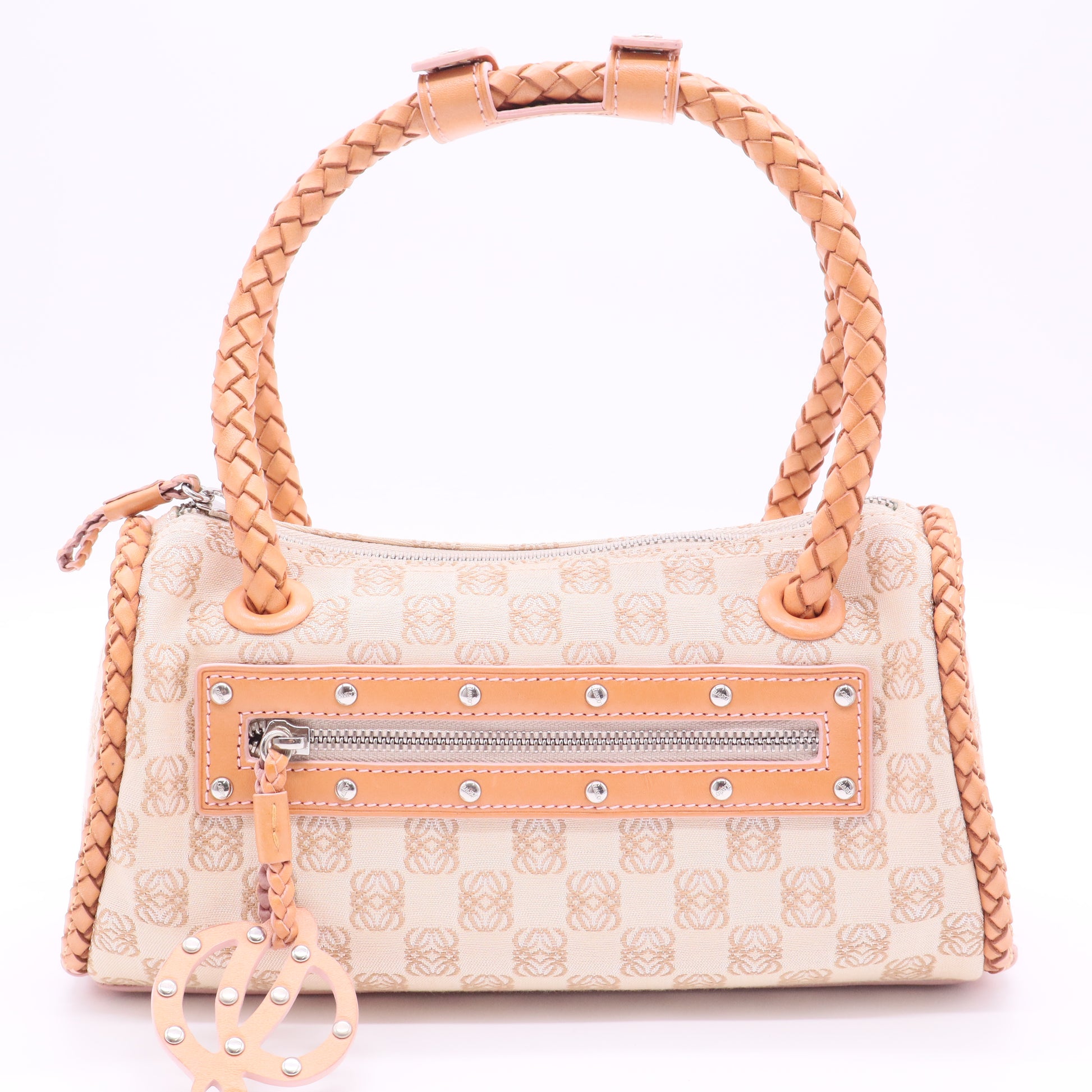 Monogram Baguette Camel twins Gisel