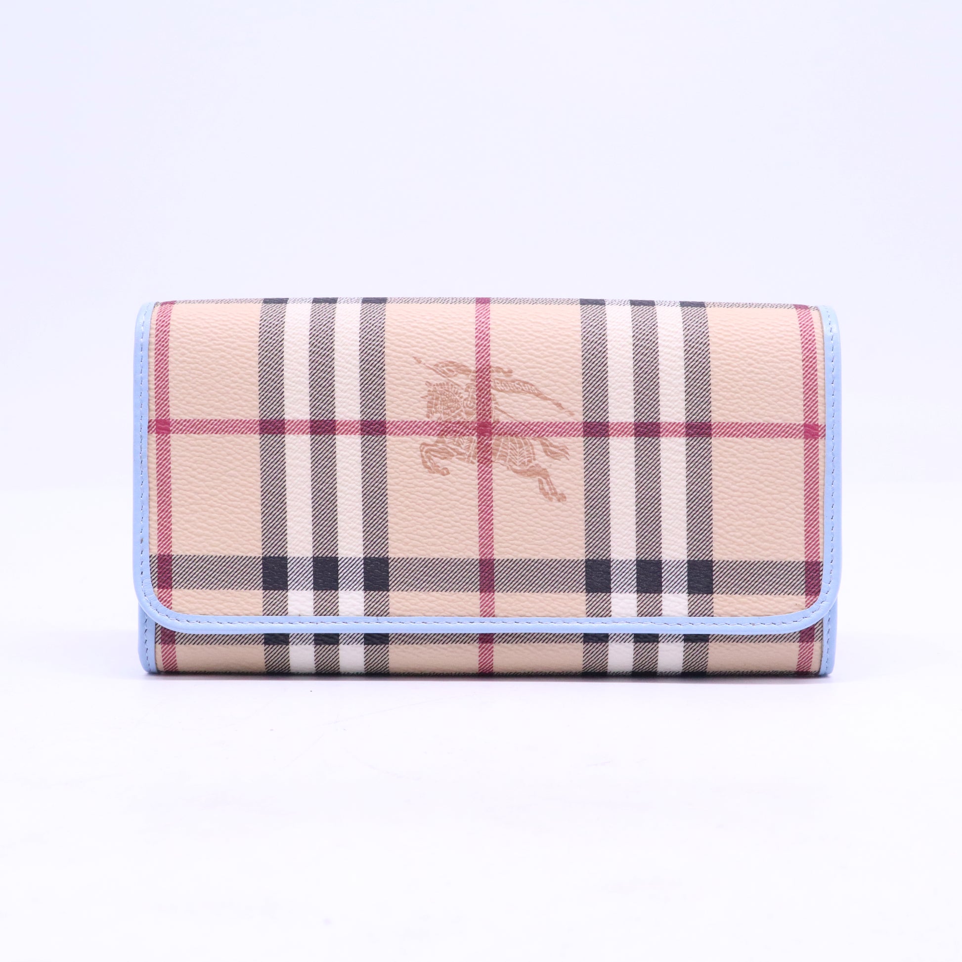 Haymarket Check Penrose Continental Wallet Blue W20970