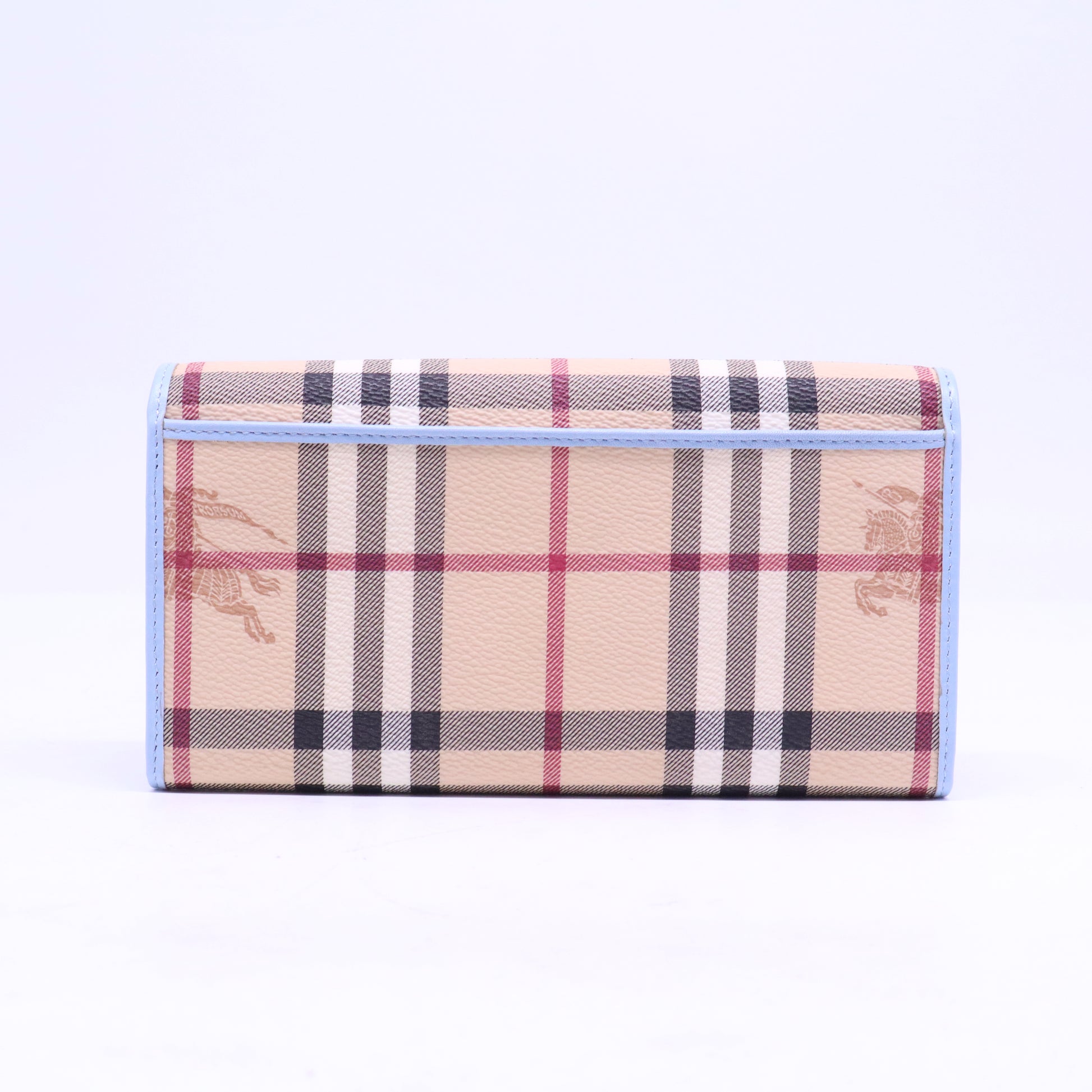 Haymarket Check Penrose Continental Wallet Blue W20970