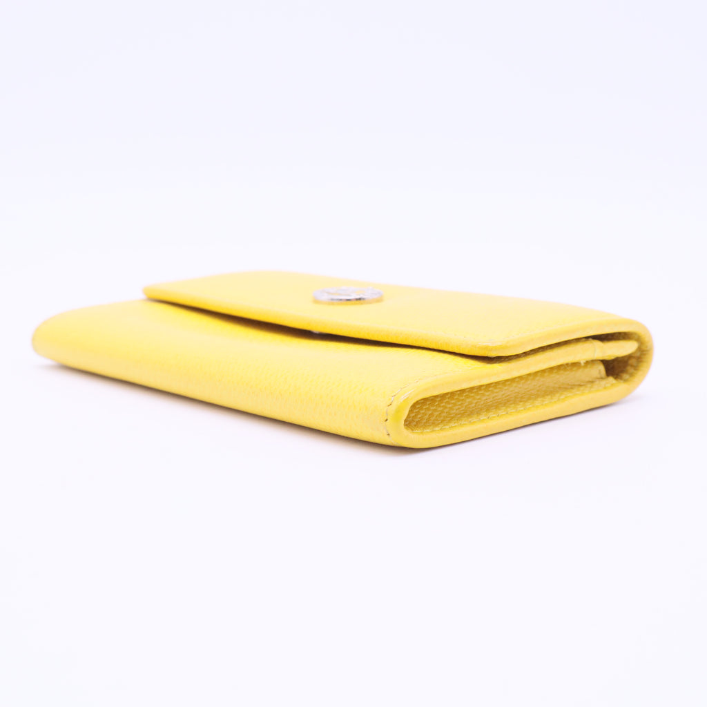 WALLET BRIGHT YELLOW LEATHER