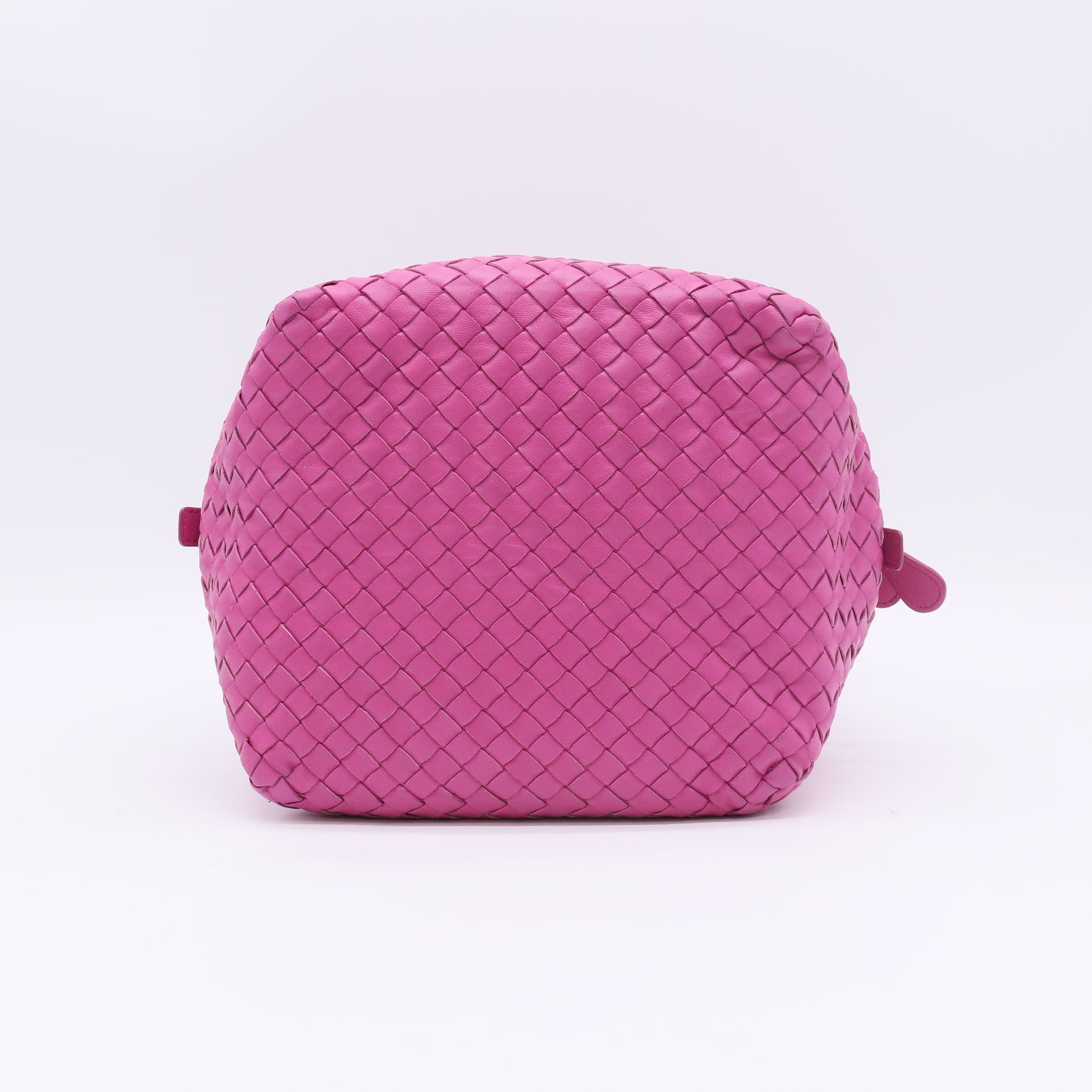 Bottega Veneta Nappa Intrecciato Cube Crossbody Bag B23503